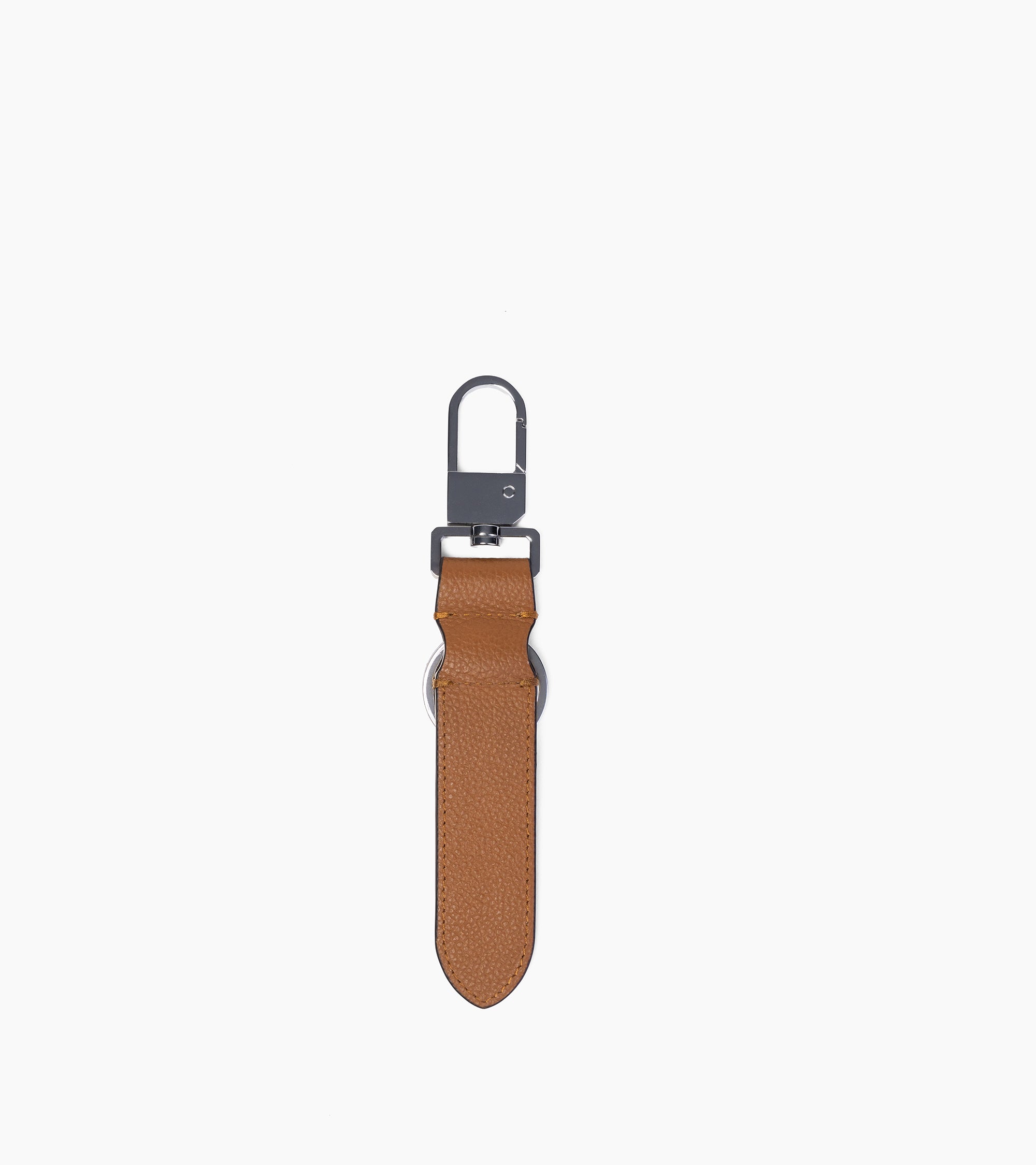 Key holder in grained leather