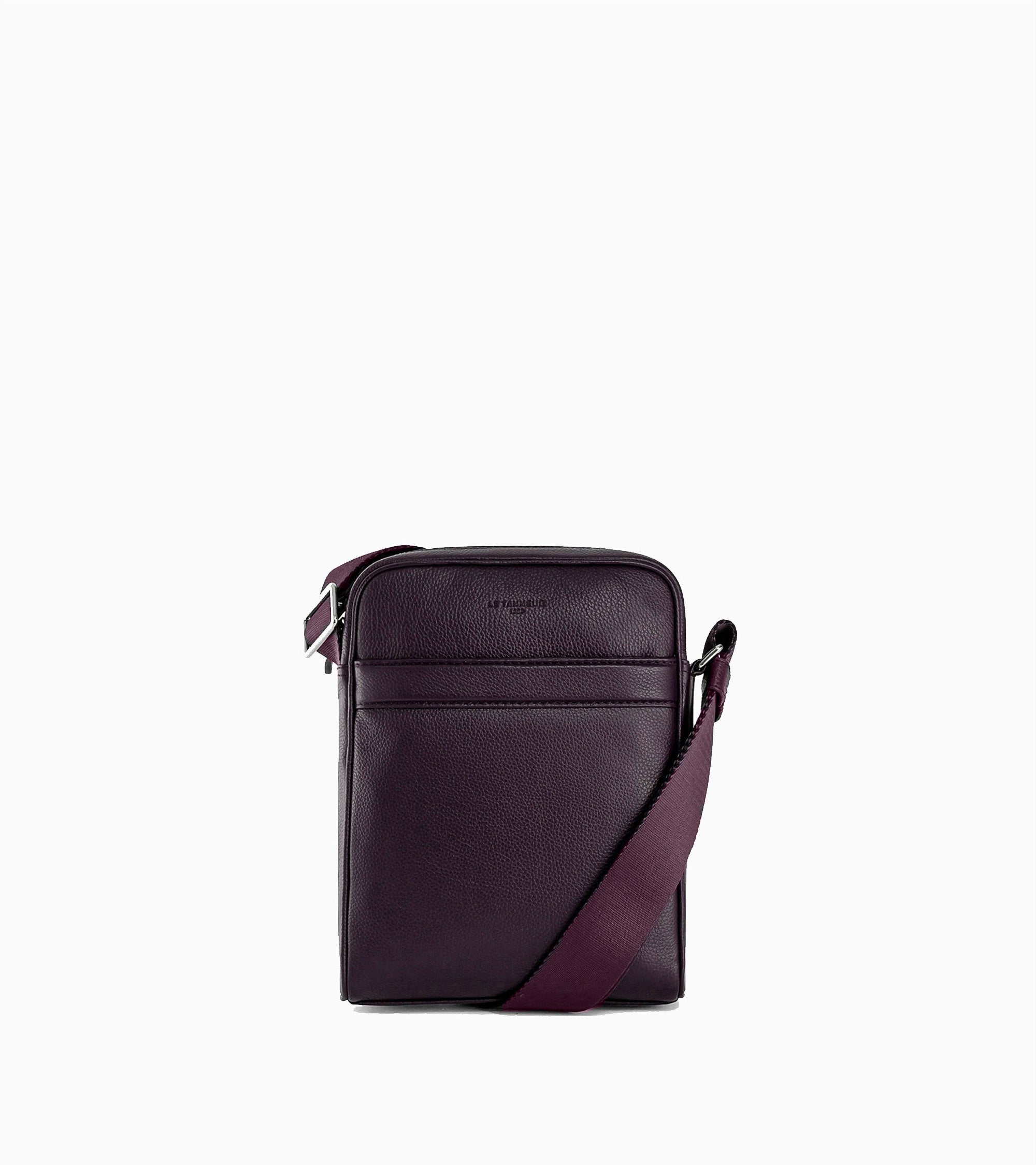 Medium cross body Charles pebbled leather bag