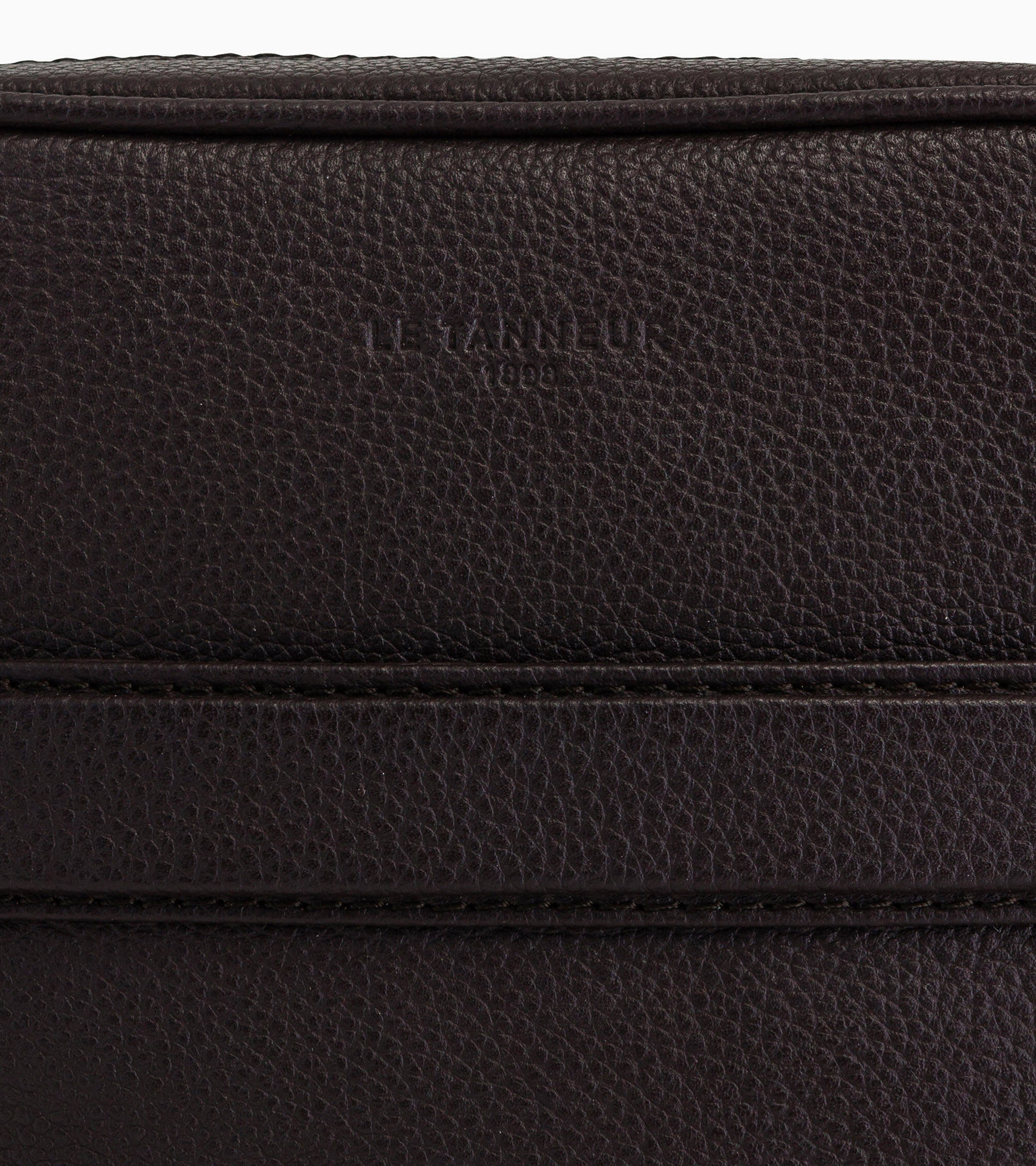 Medium cross body Charles pebbled leather bag