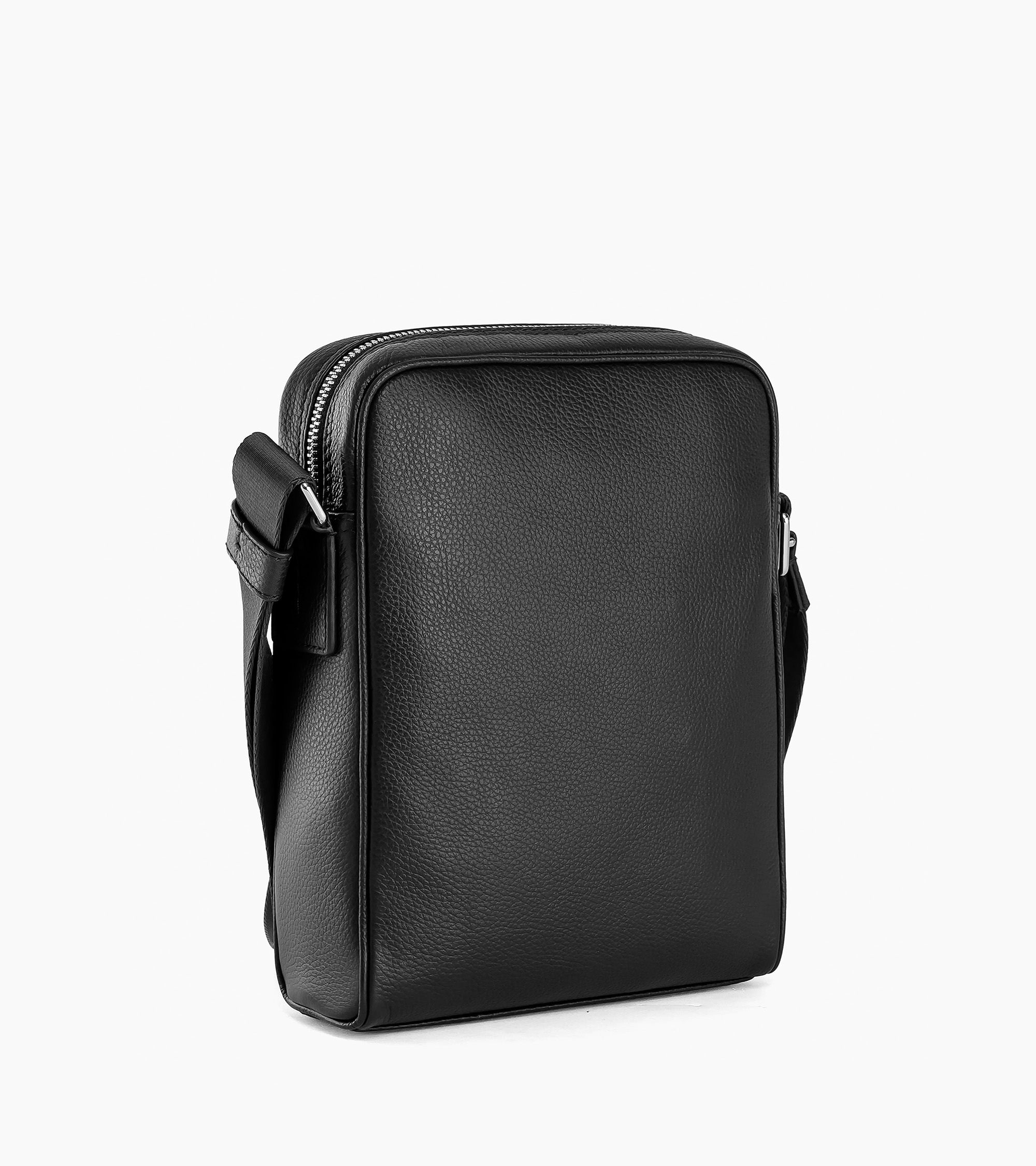 Medium cross body Charles pebbled leather bag