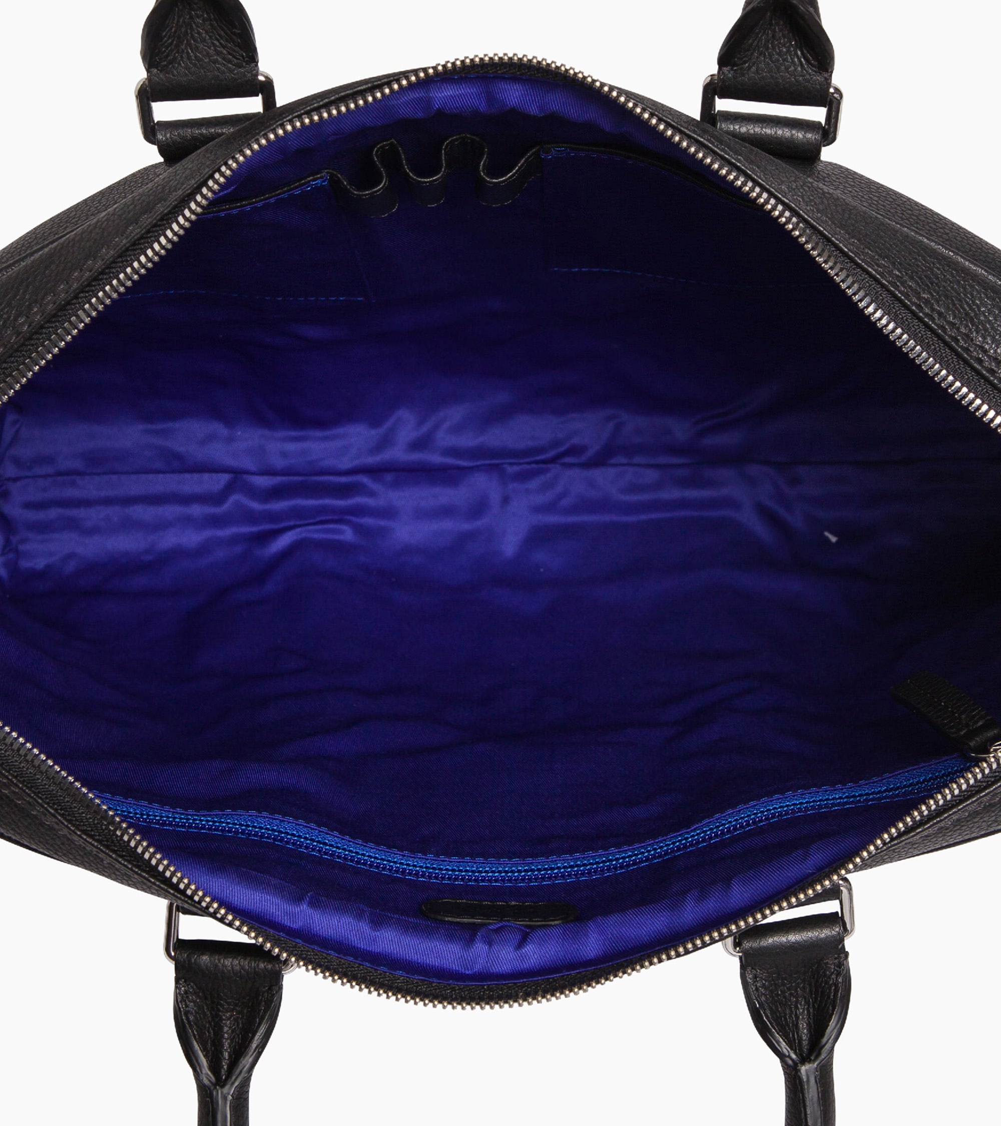 Porte documents 15" Charles en cuir grainé petit modèle