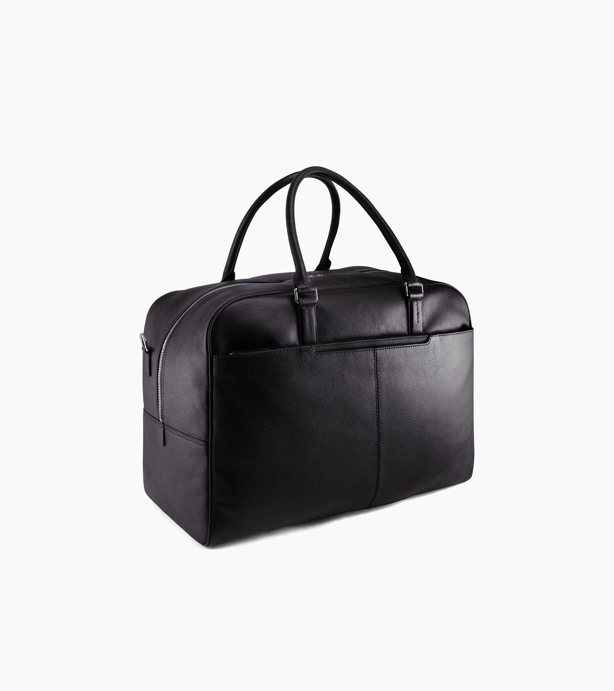 Charles Travel duffle in pebbled leather
