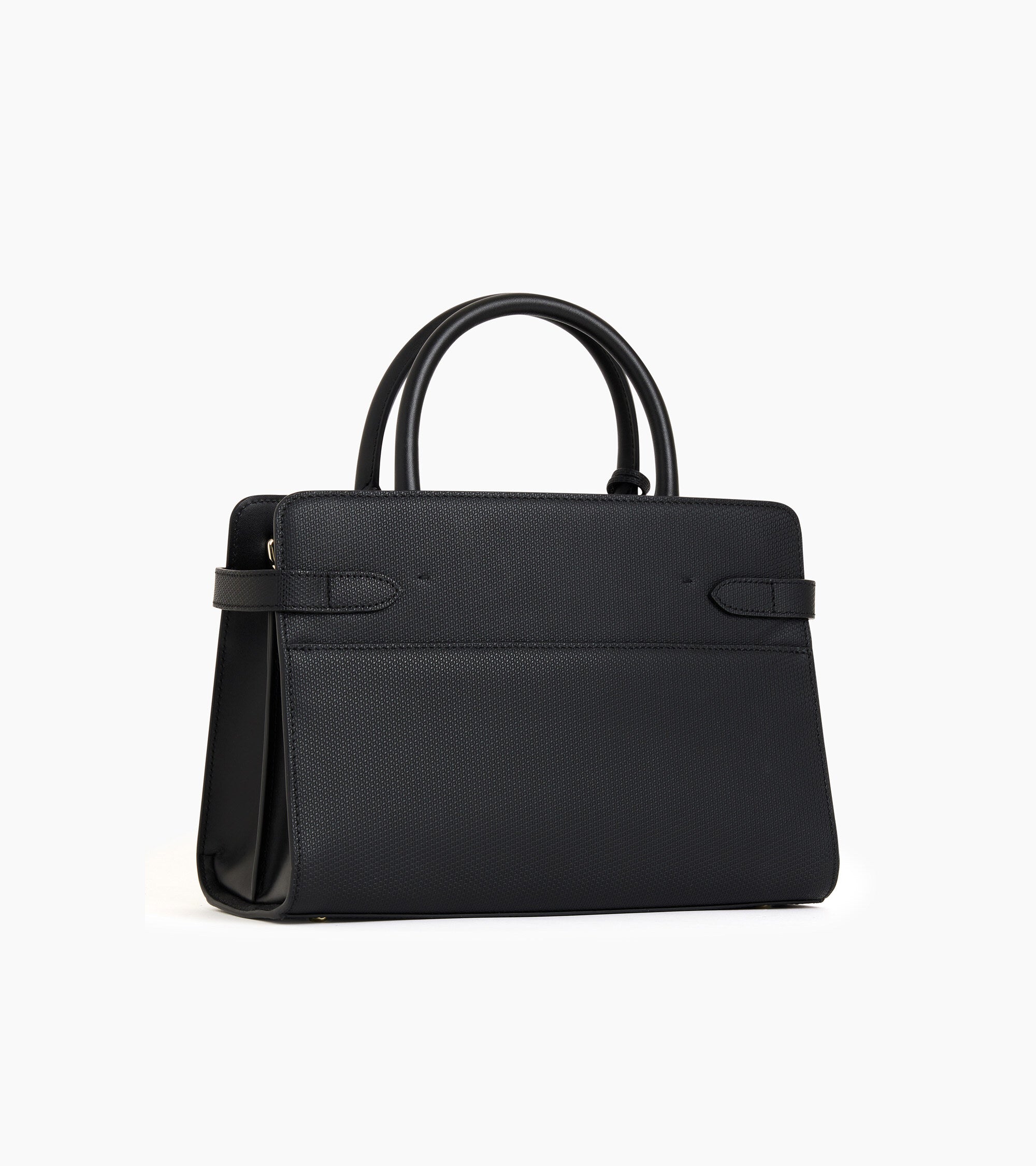 Medium Emilie T signature leather handbag