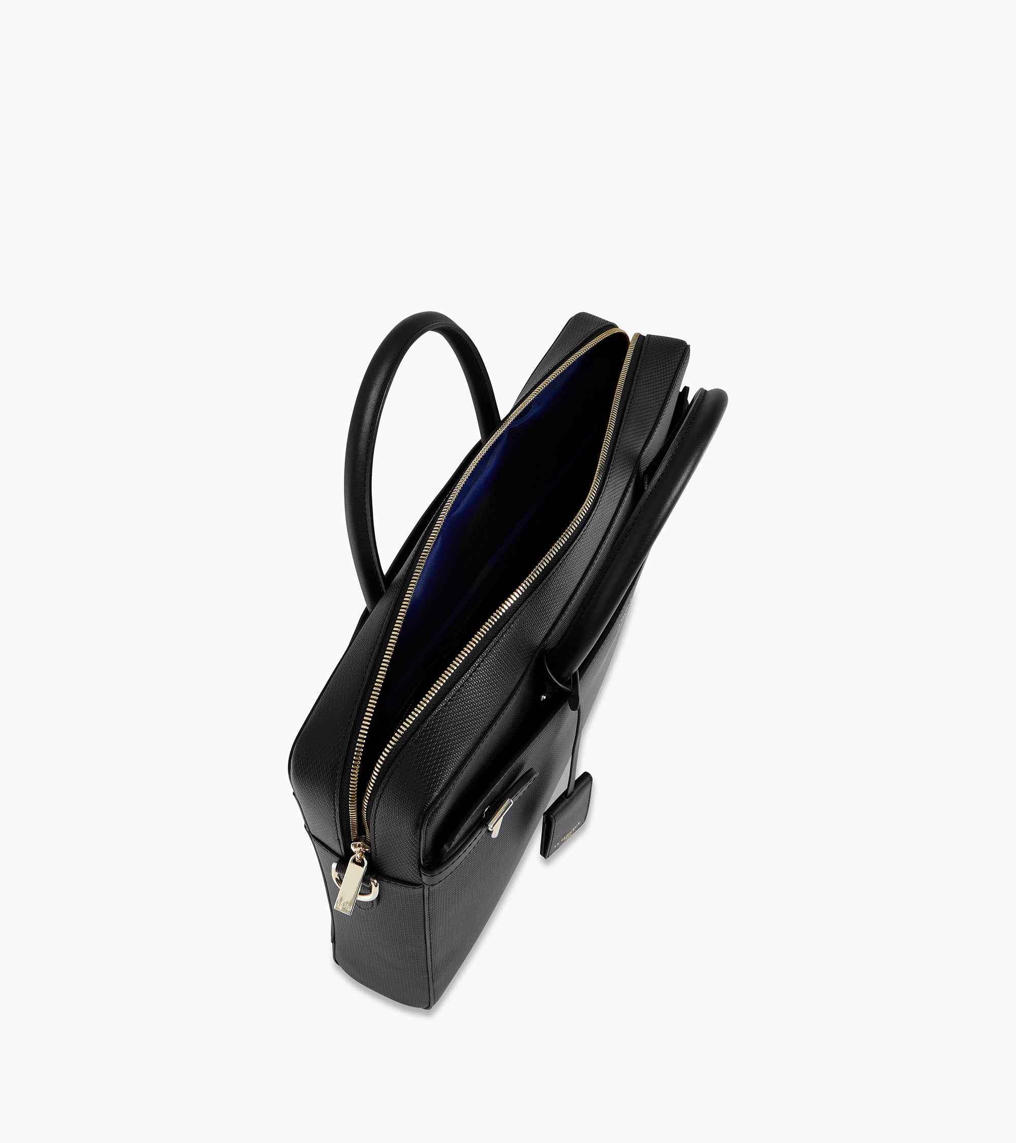 Emilie 15 document holder in monogrammed leather