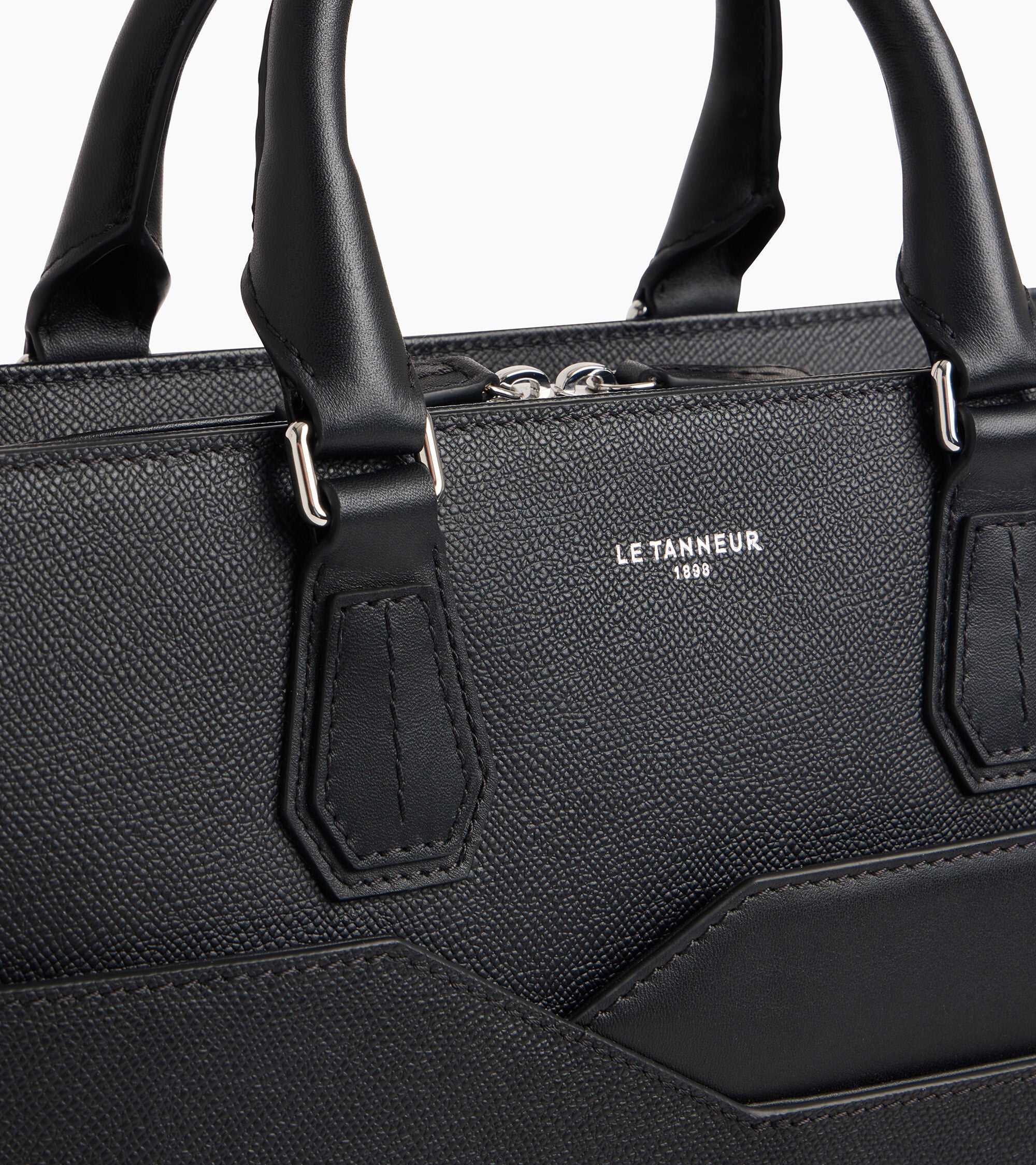 Porte documents 15 Gaston en cuir grain croisé