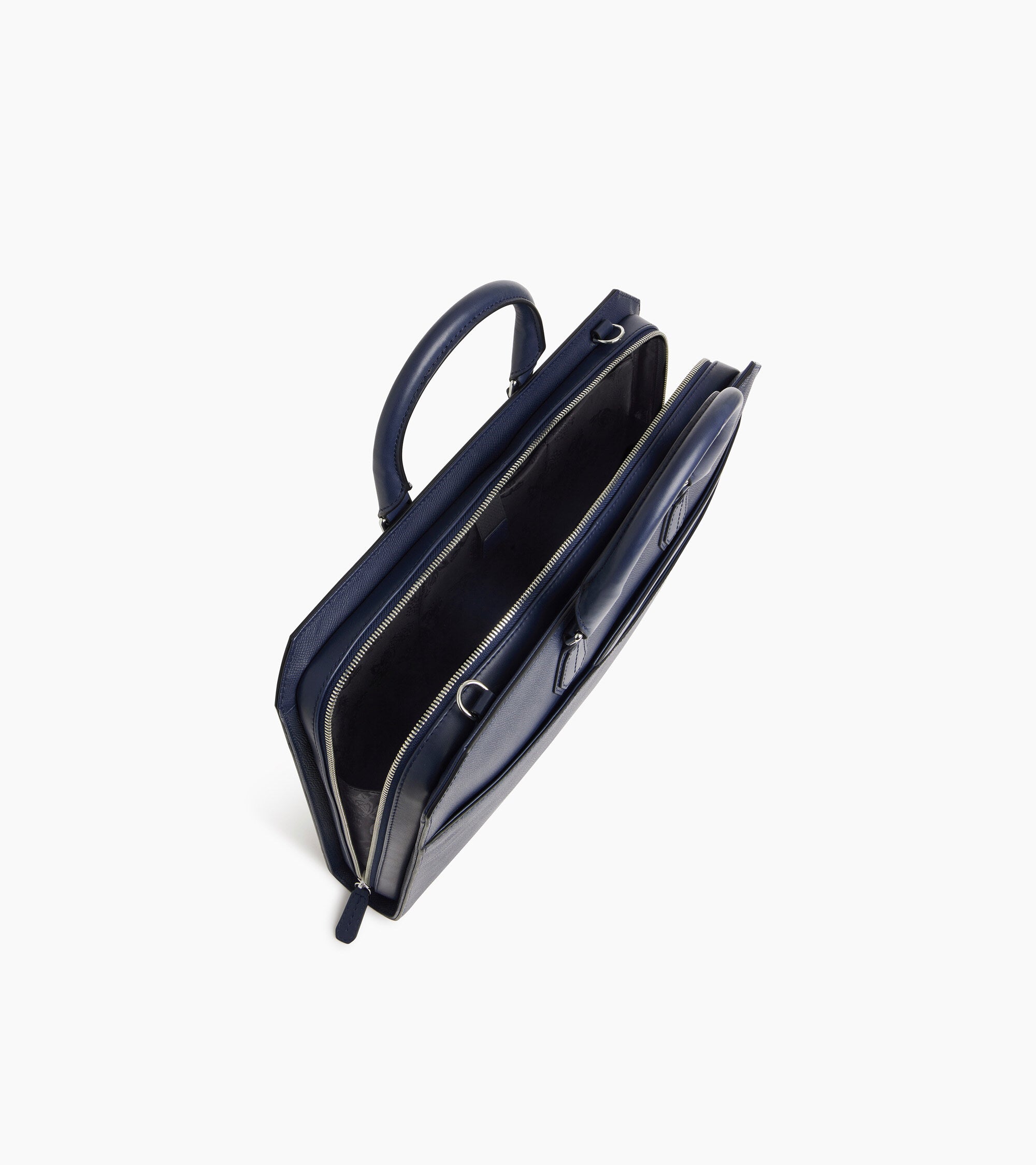 Porte documents slim 15 Gaston en cuir grain croisé