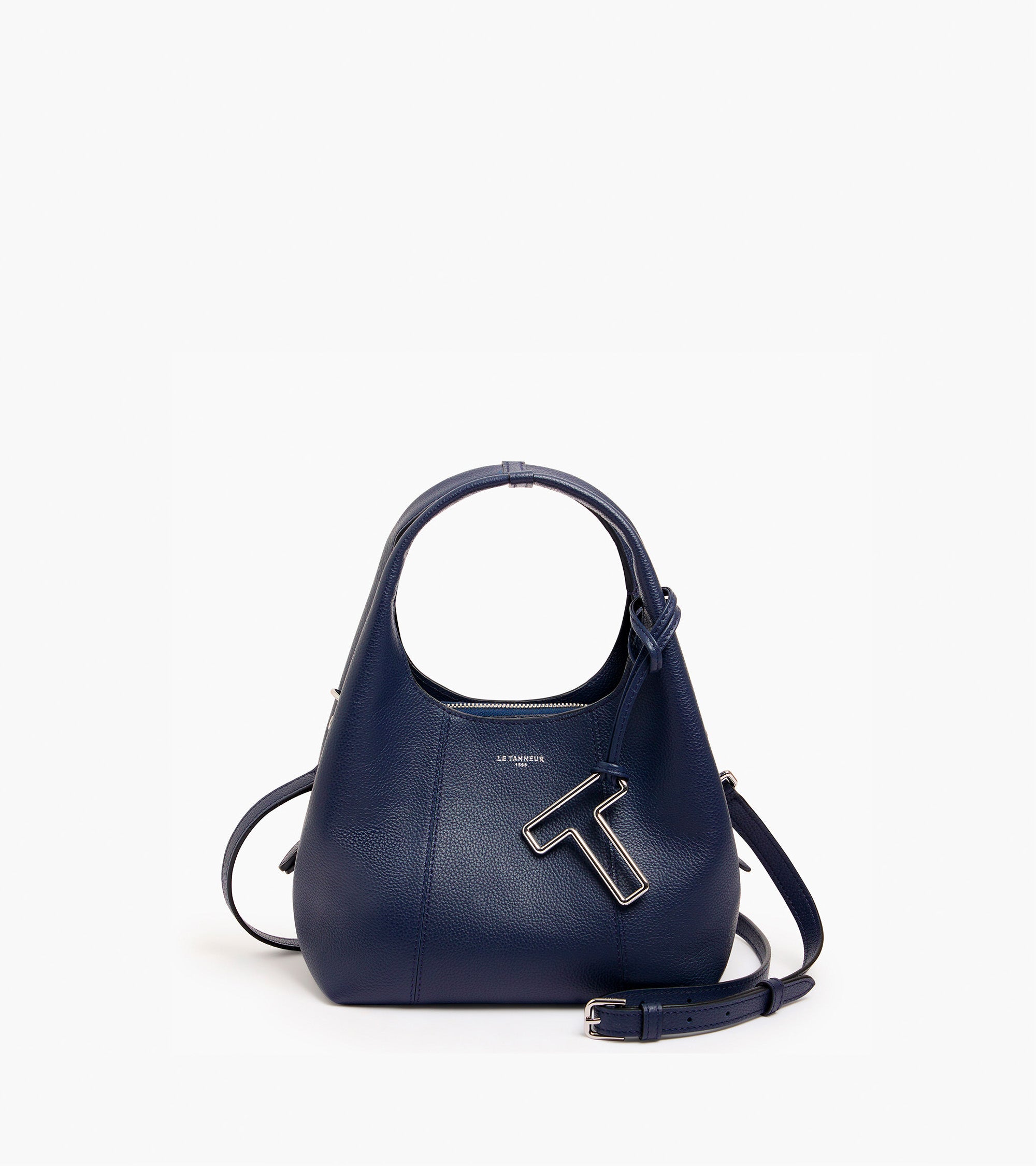 Juliette small handbag in pebbled leather