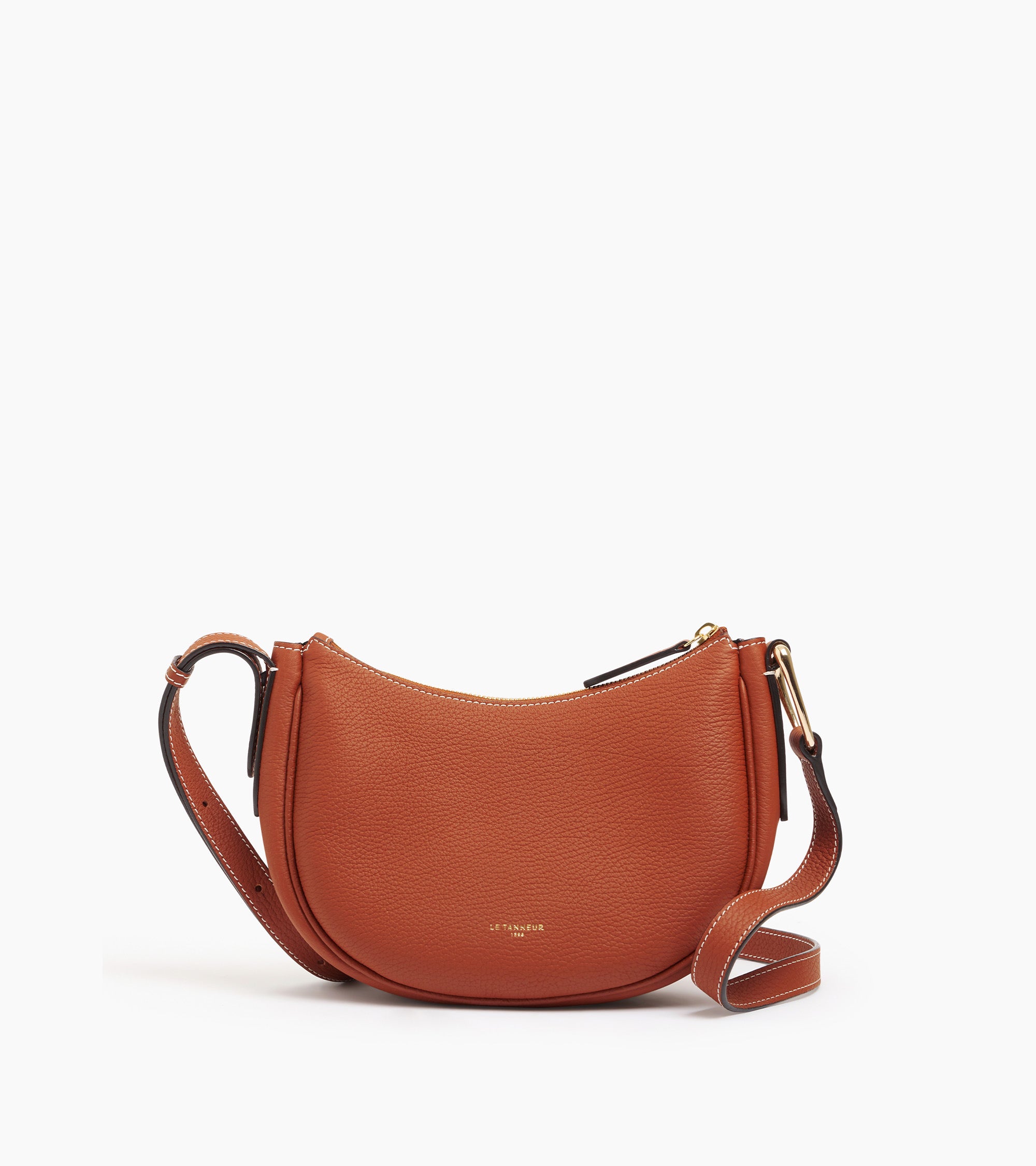 Small shoulder bag Madeleine in grained calfskin leather