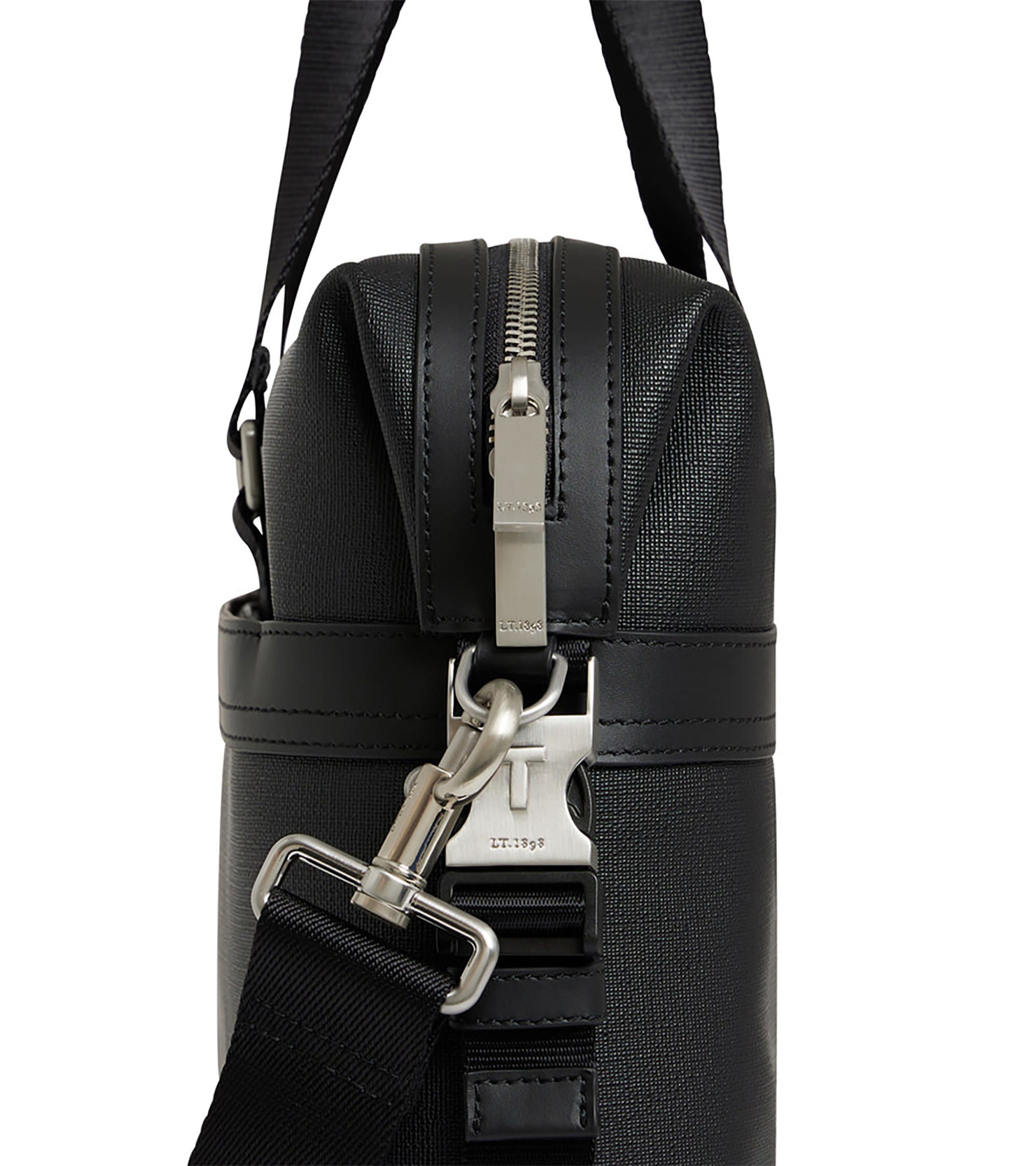 Maurice 15 document holder in coated canvas