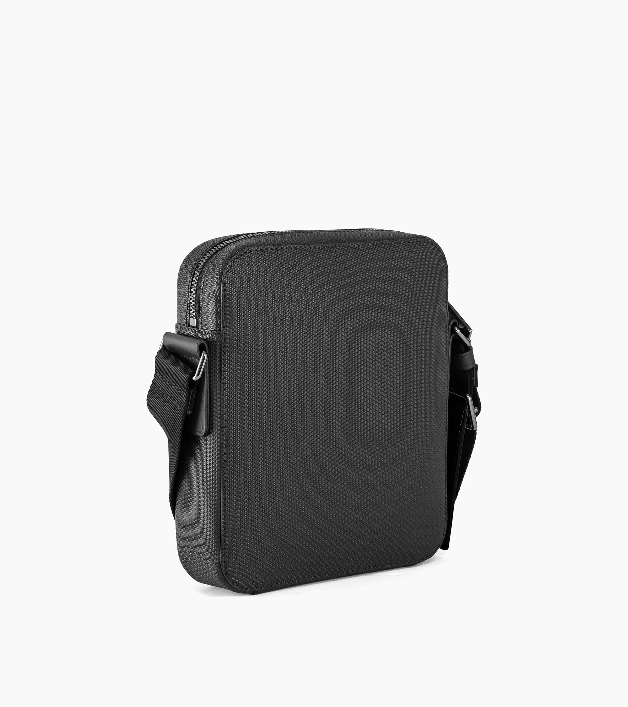 Emile small zipped satchel in signature T leather