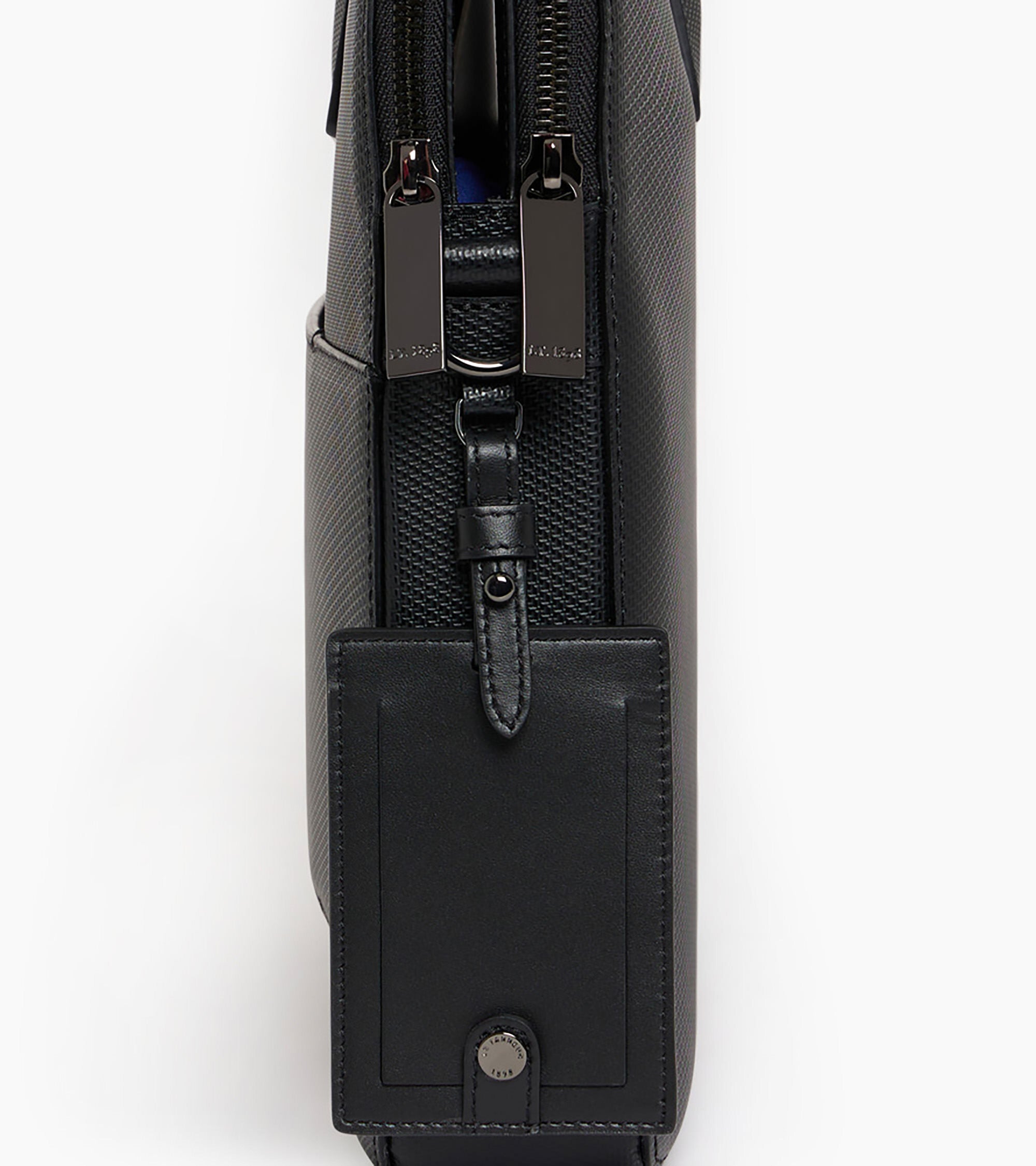 Porte document slim 15 Emile en cuir signature T