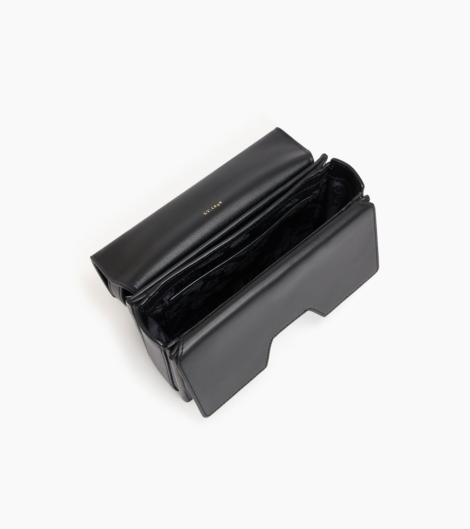 Naya small cork effect leather shoulder bag