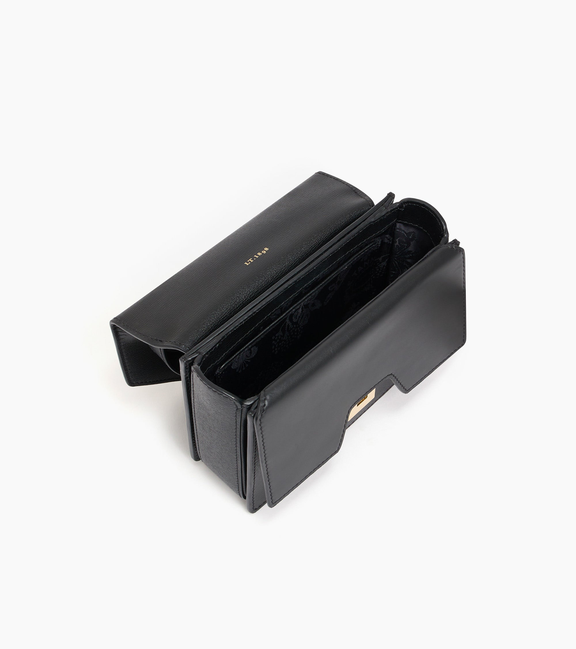 Naya mini cork effect leather shoulder bag