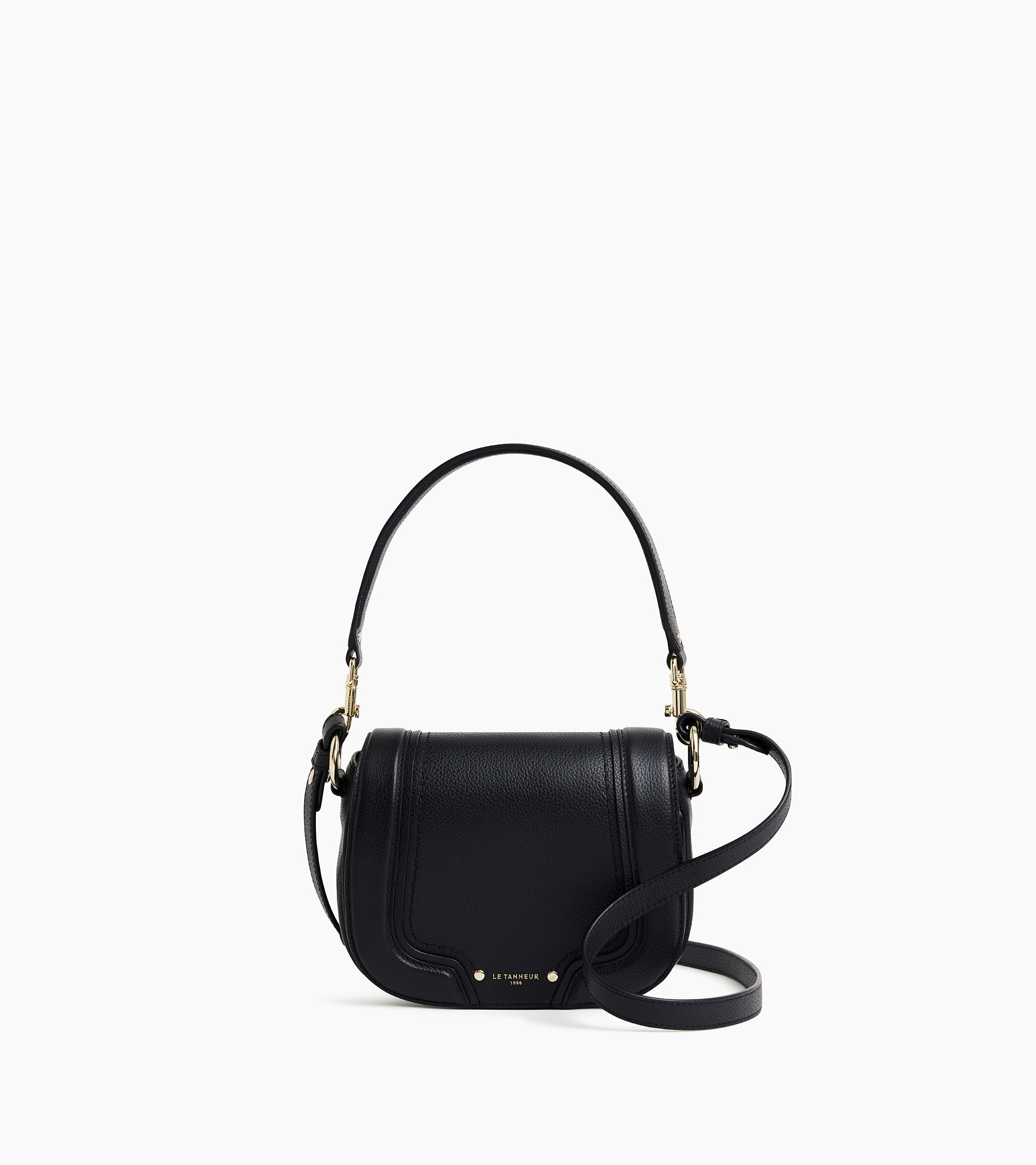 Small Ella crossbody bag in grained leather