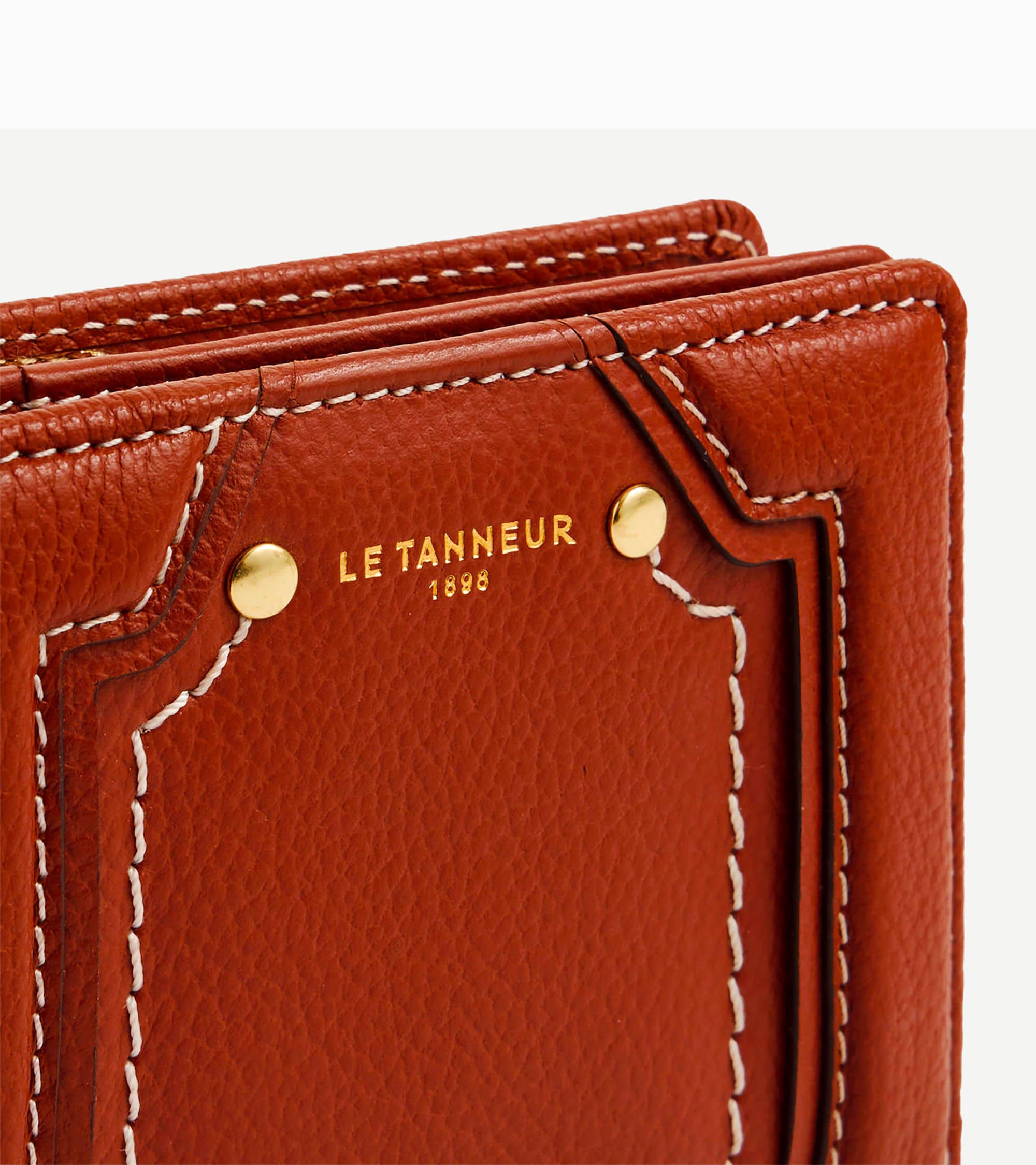 Ella small grained leather wallet