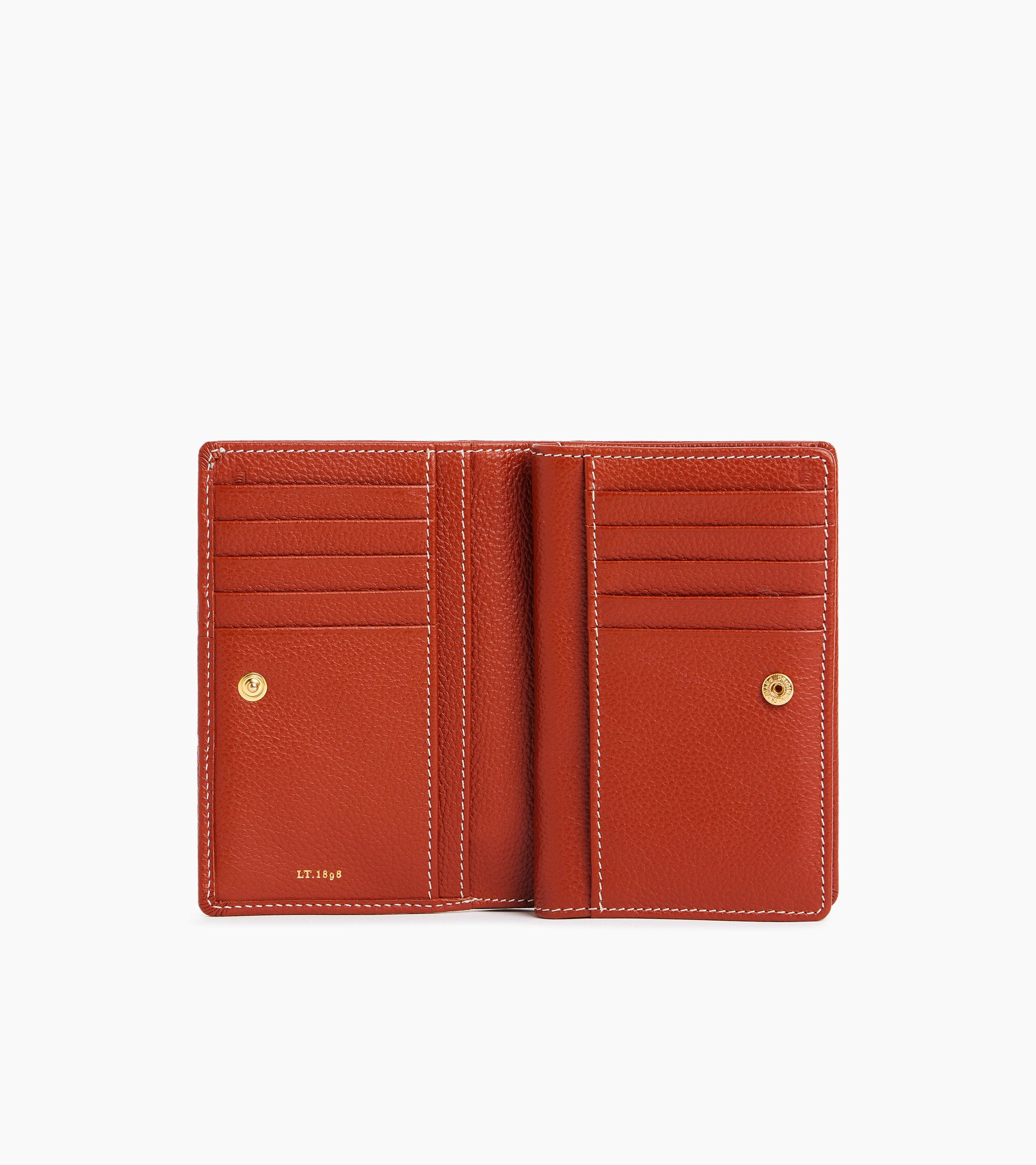 Ella medium grained leather wallet
