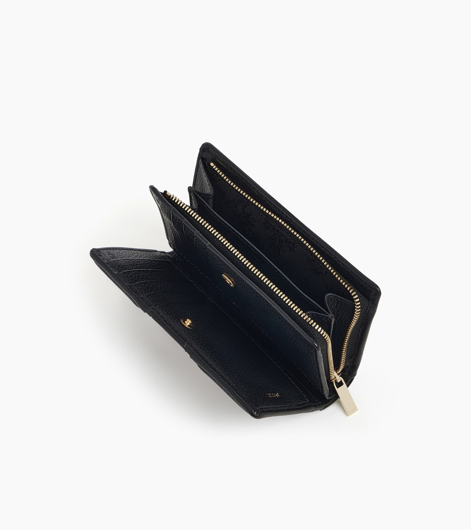 Ella medium grained leather wallet