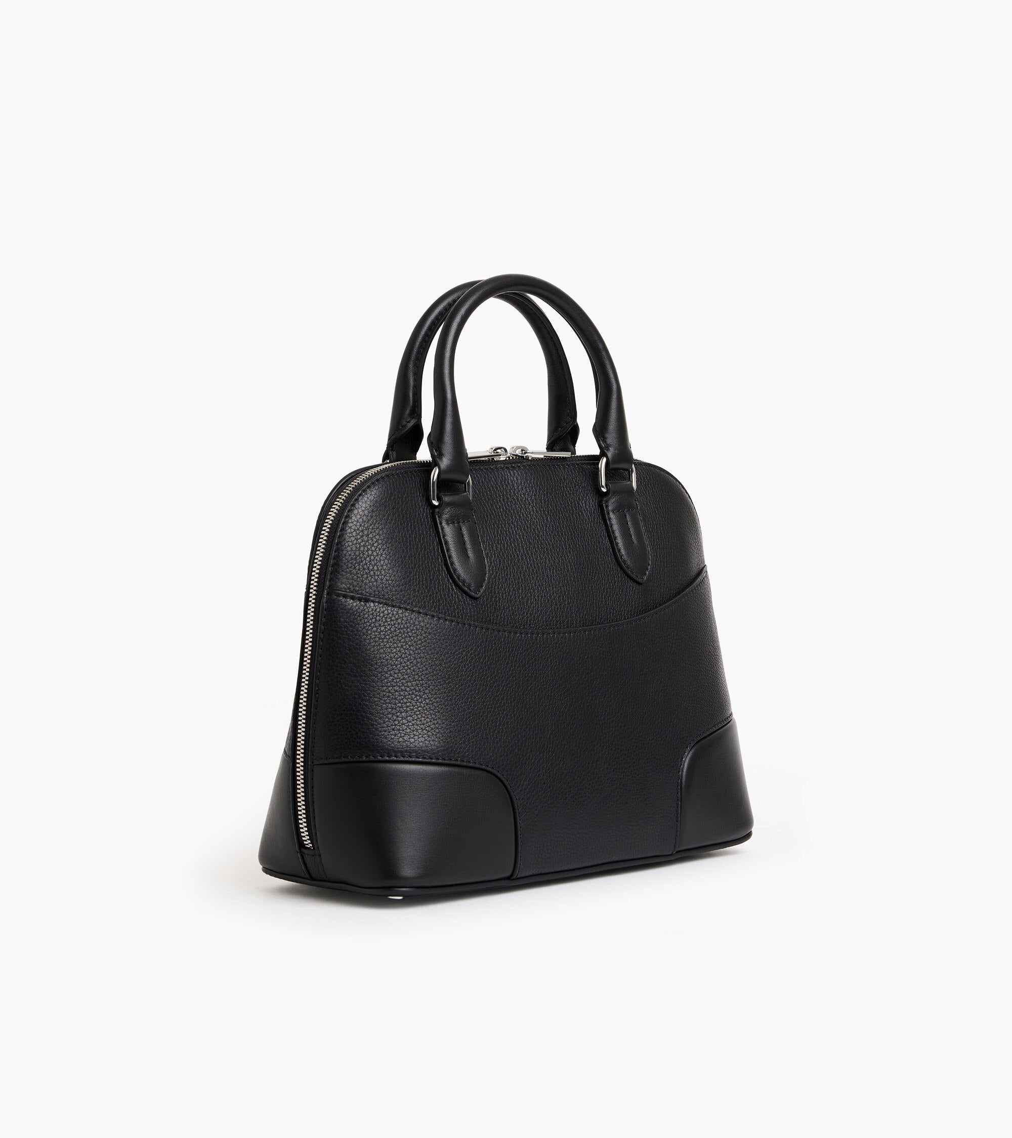 Romy medium smooth grained leather handbag