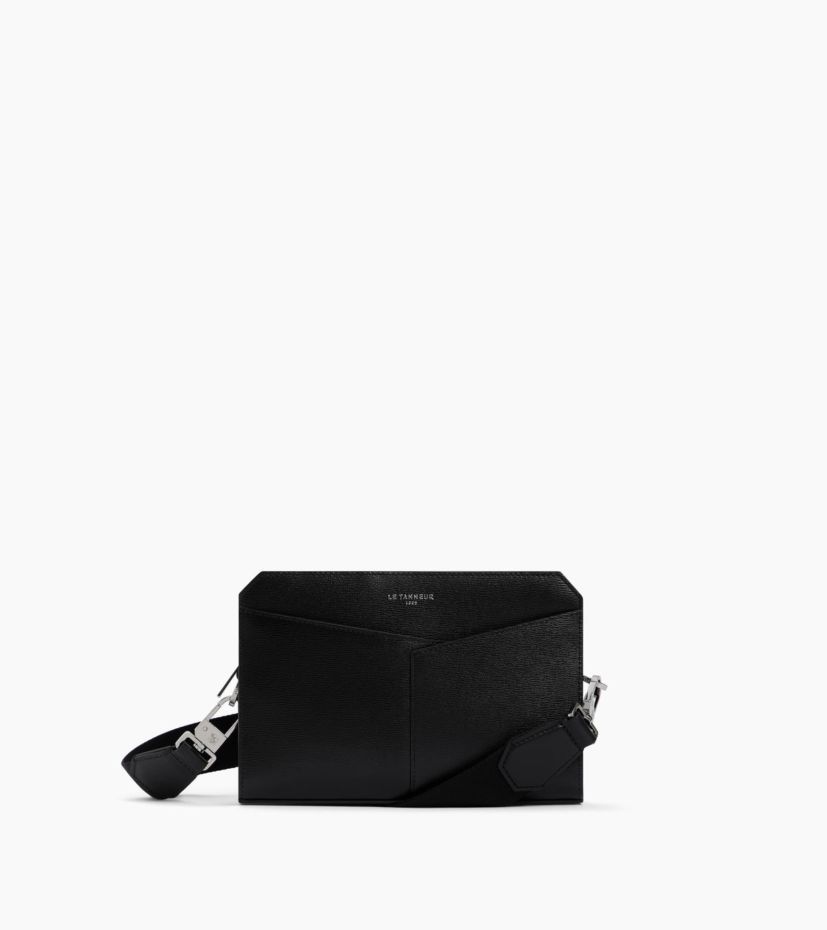 Clutch mit Handschlaufe Anatole aus Kork- und Glattleder