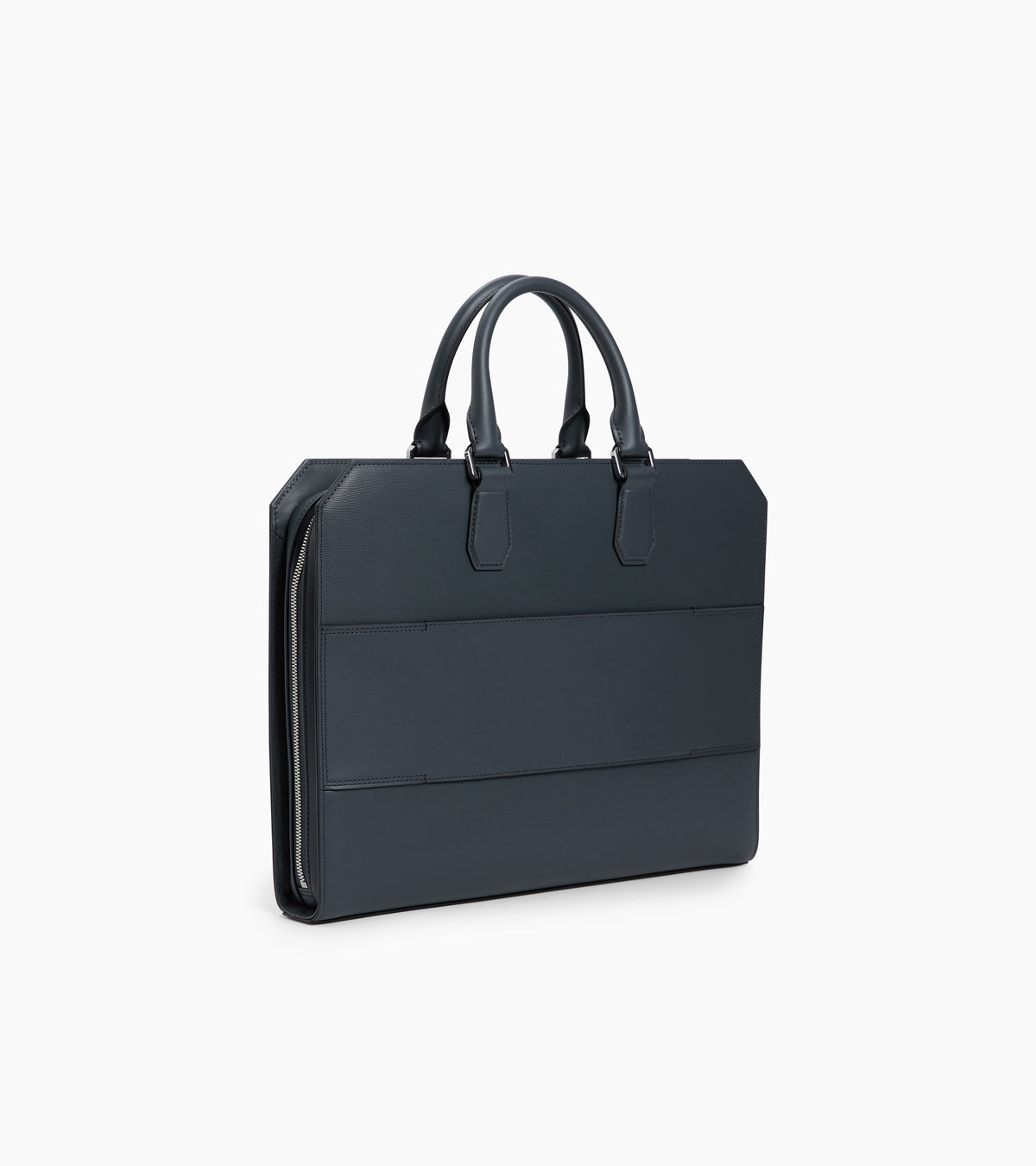 Anatole Slim 15" document case in bonded and smooth leather