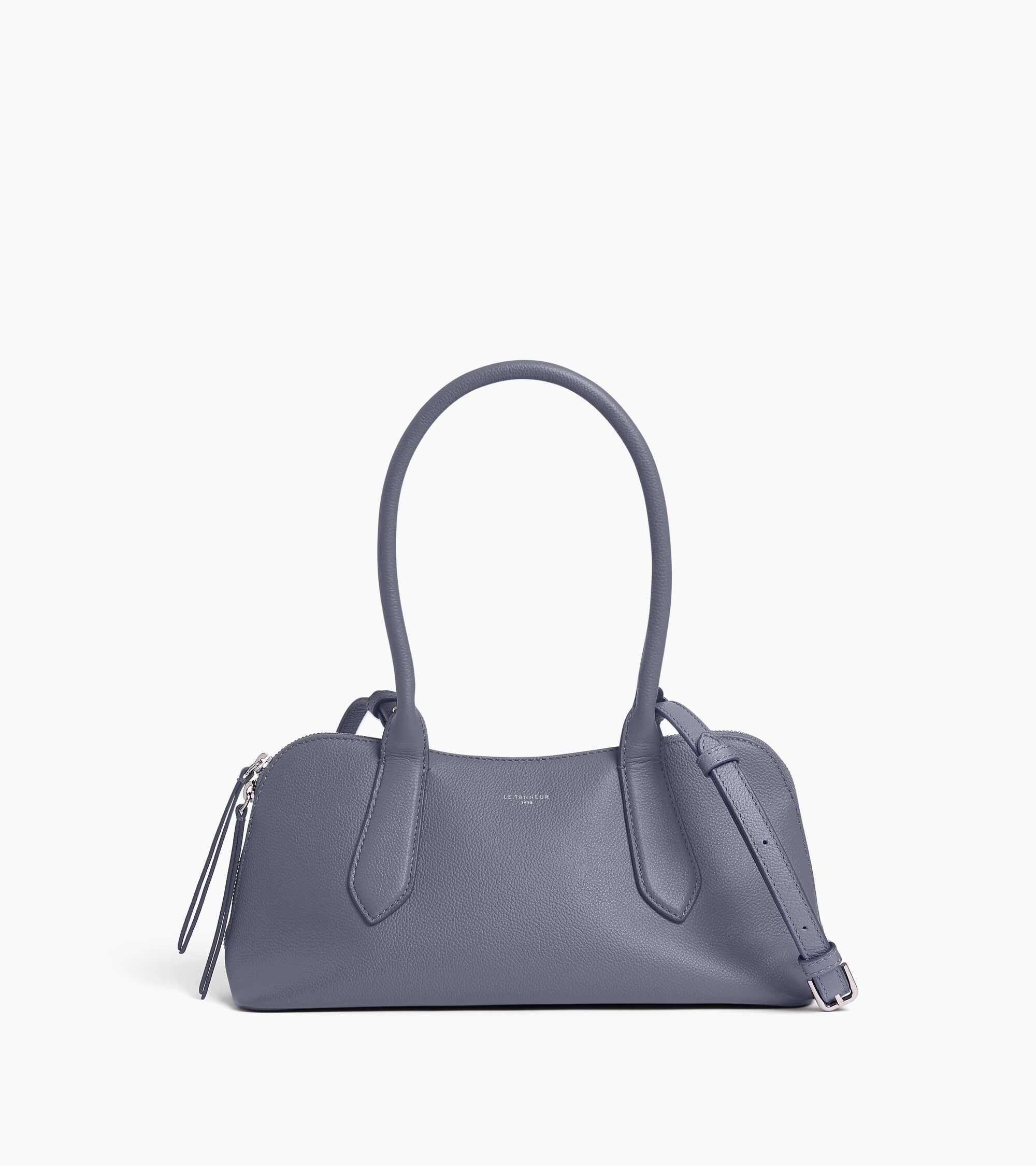 Apolline bowling bag in grained leather