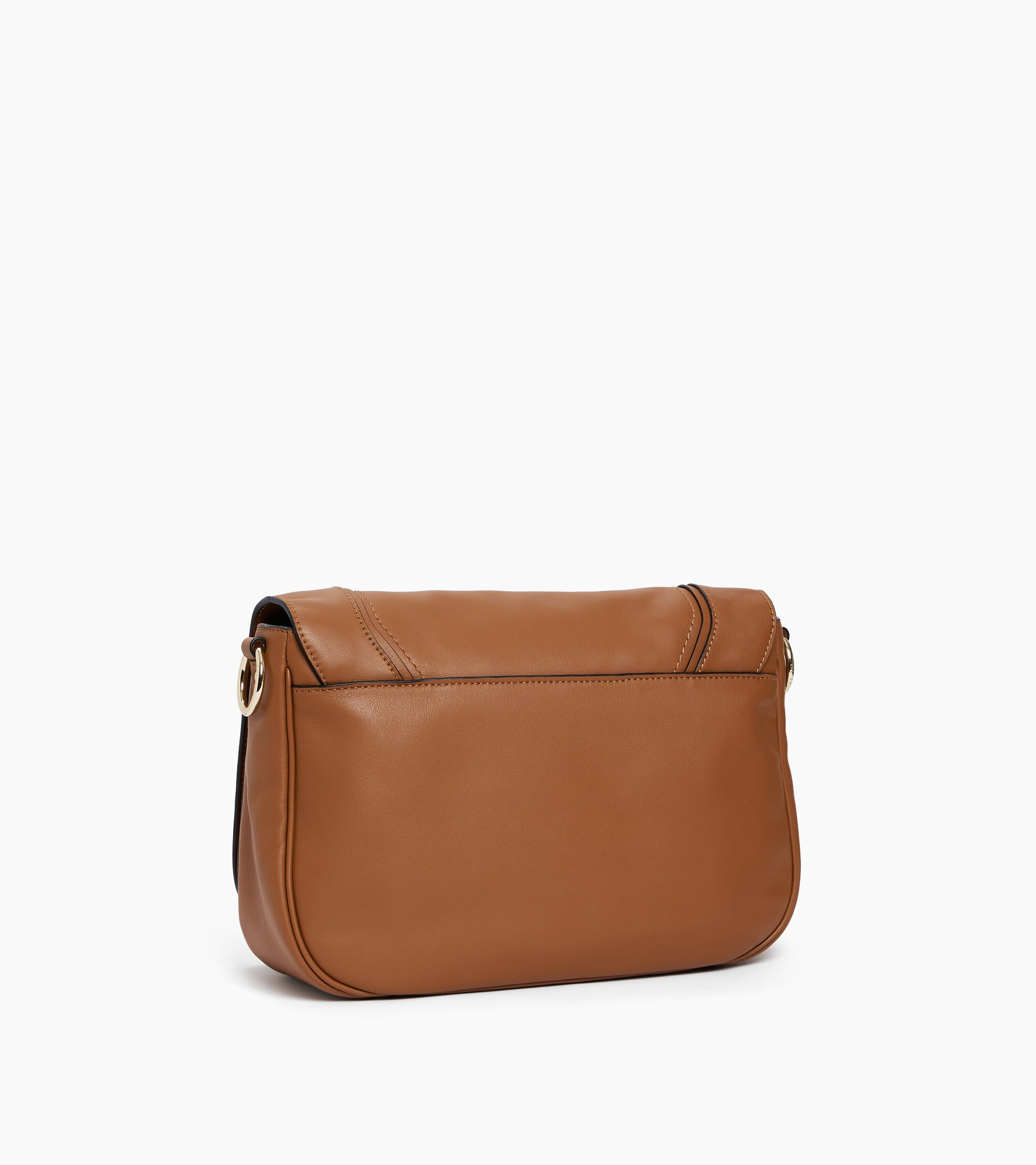 Grand sac bandoulière Héloïse en cuir lisse