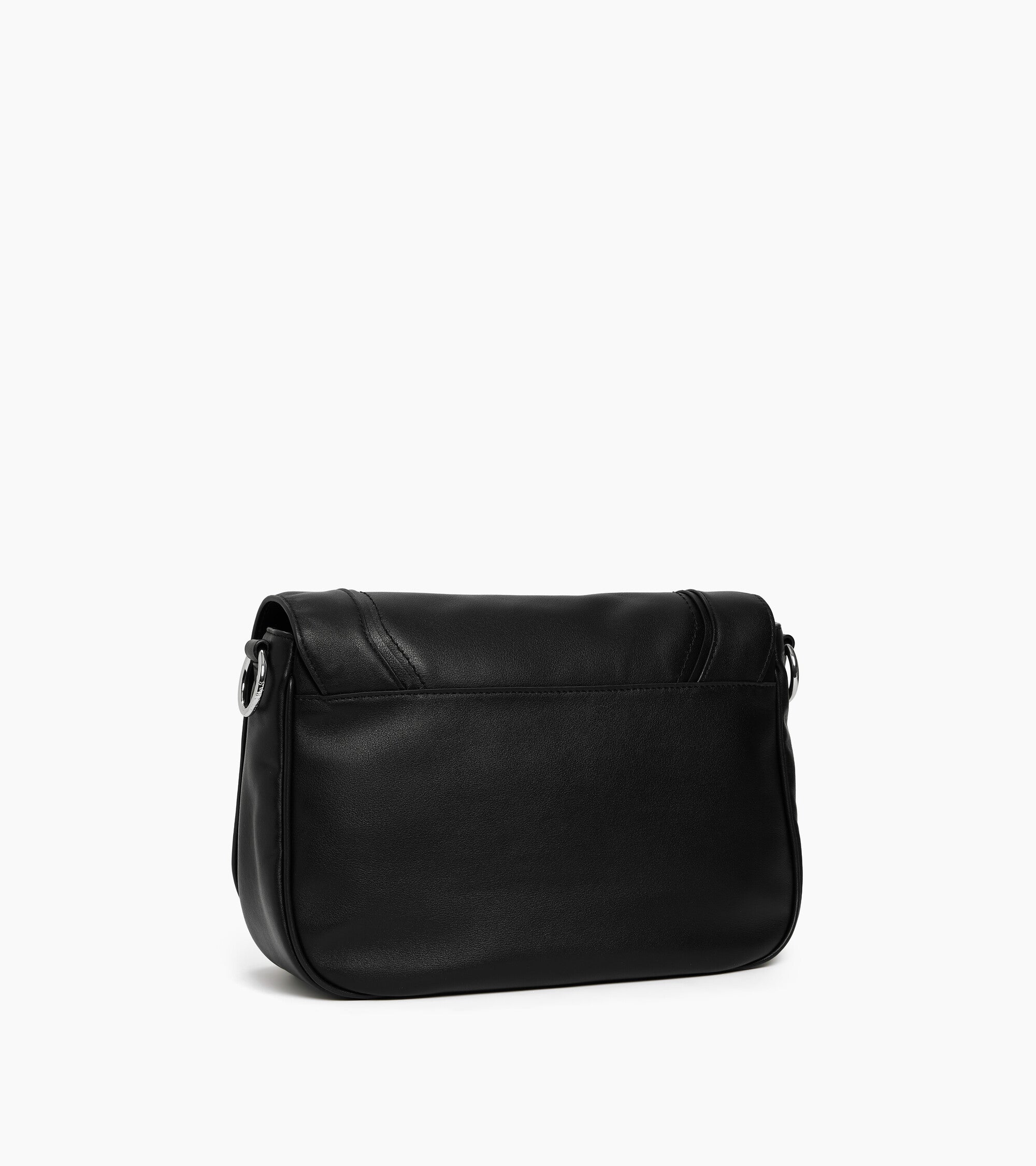 Grand sac bandoulière Héloïse en cuir lisse