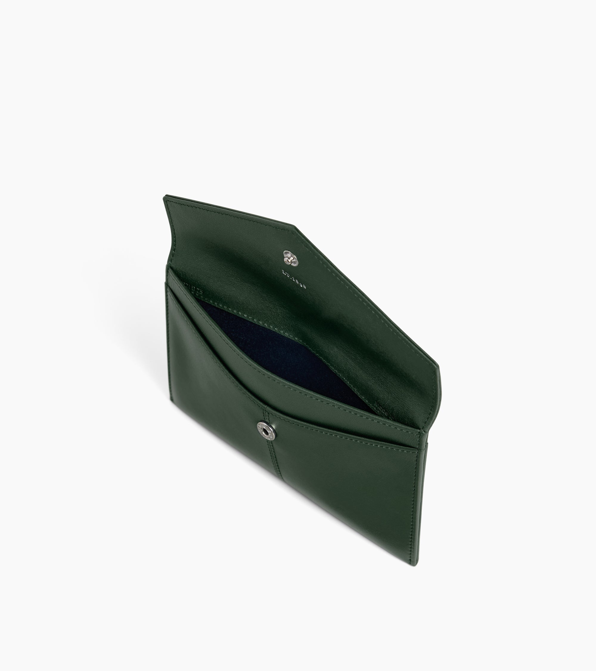 Pochette enveloppe moyen modèle Paulette en cuir lisse