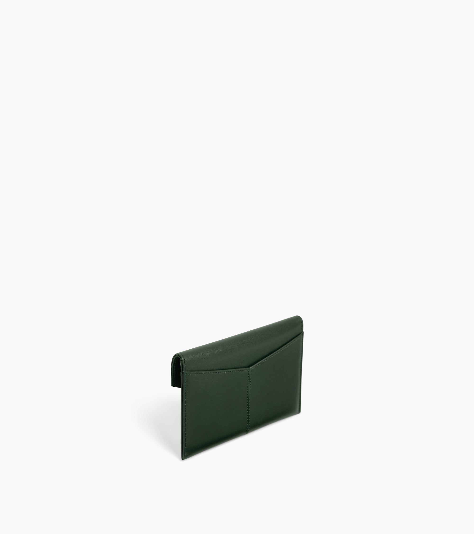 Pochette enveloppe moyen modèle Paulette en cuir lisse