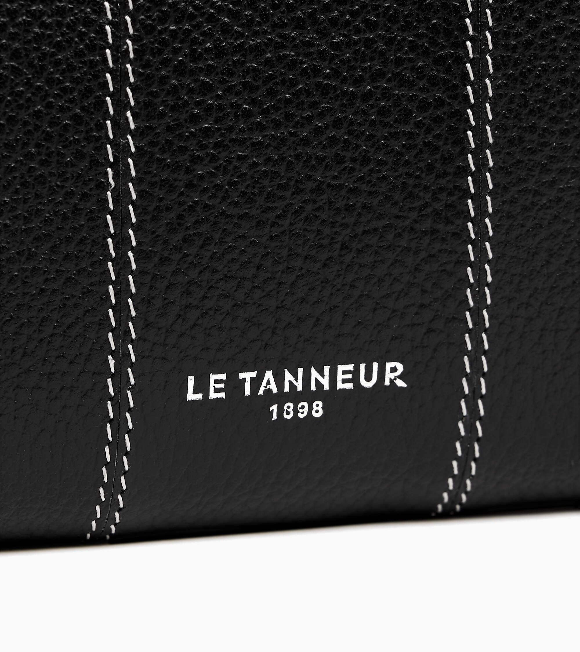Kleine Brieftasche Marguerite aus genarbtem Leder