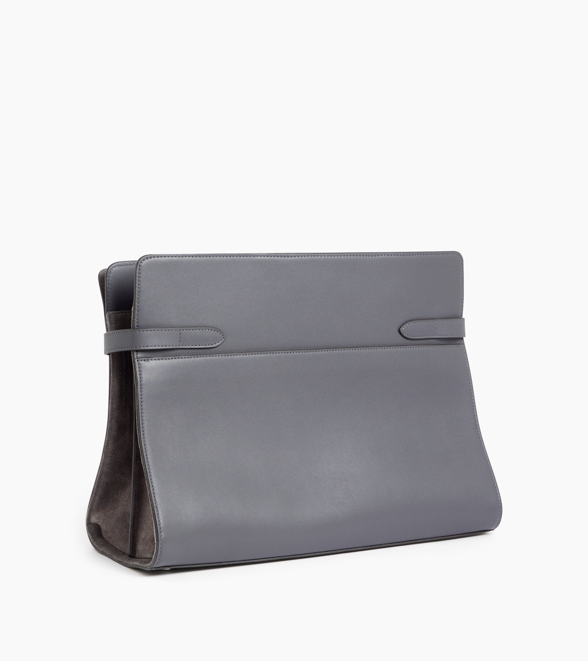 Maxi-Handtasche Emie aus Glatt- und Nubukleder