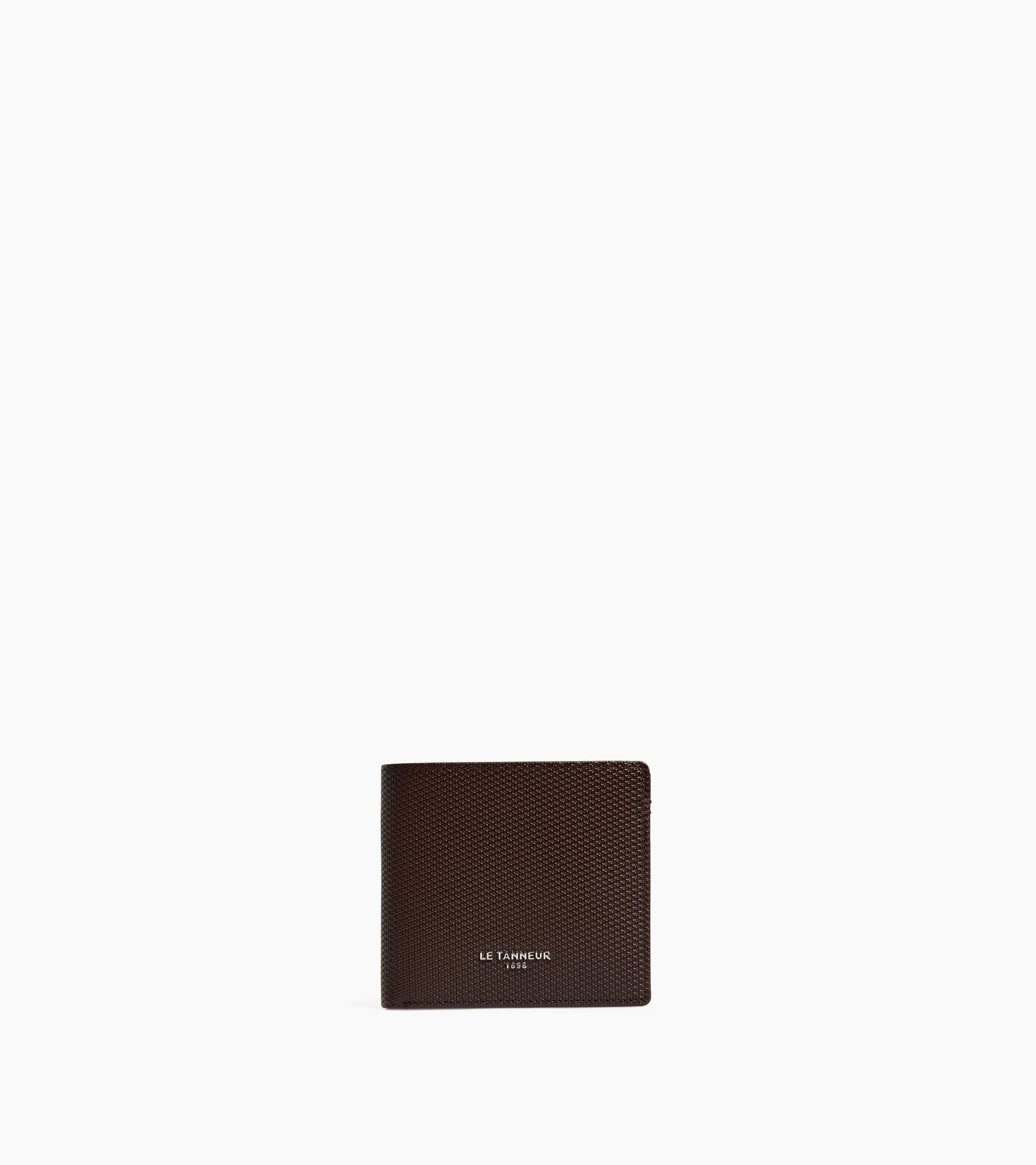Lucien horizontal card holder signature T leather