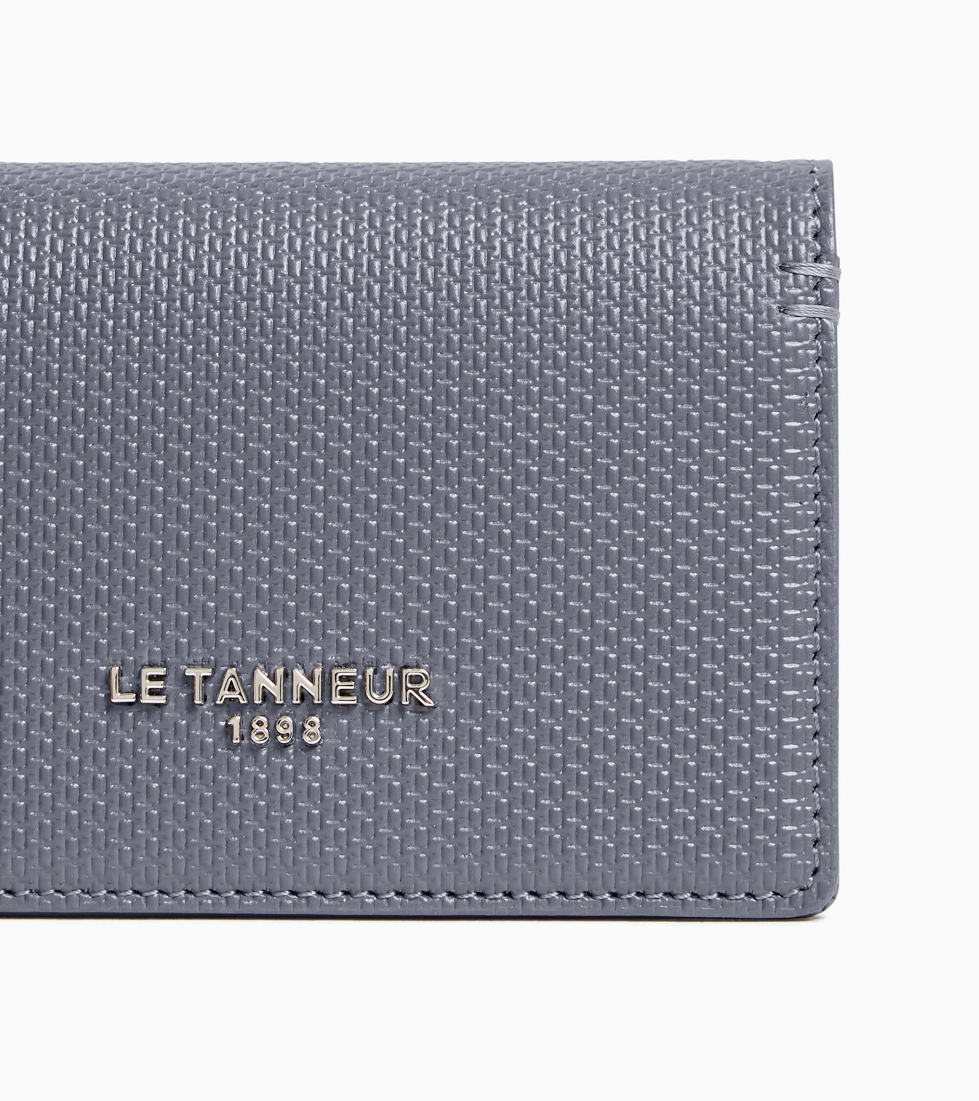 Lucien T シグネチャーレザー 横型 二つ折り カードケース
