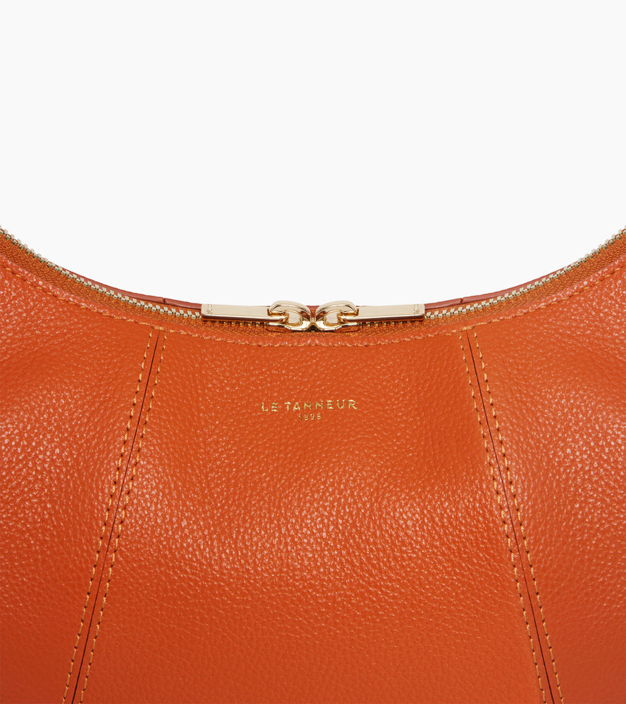 Petit sac hobo Juliette en cuir grainé