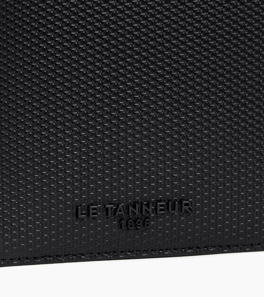 Emile horizontal zipped wallet in signature T leather