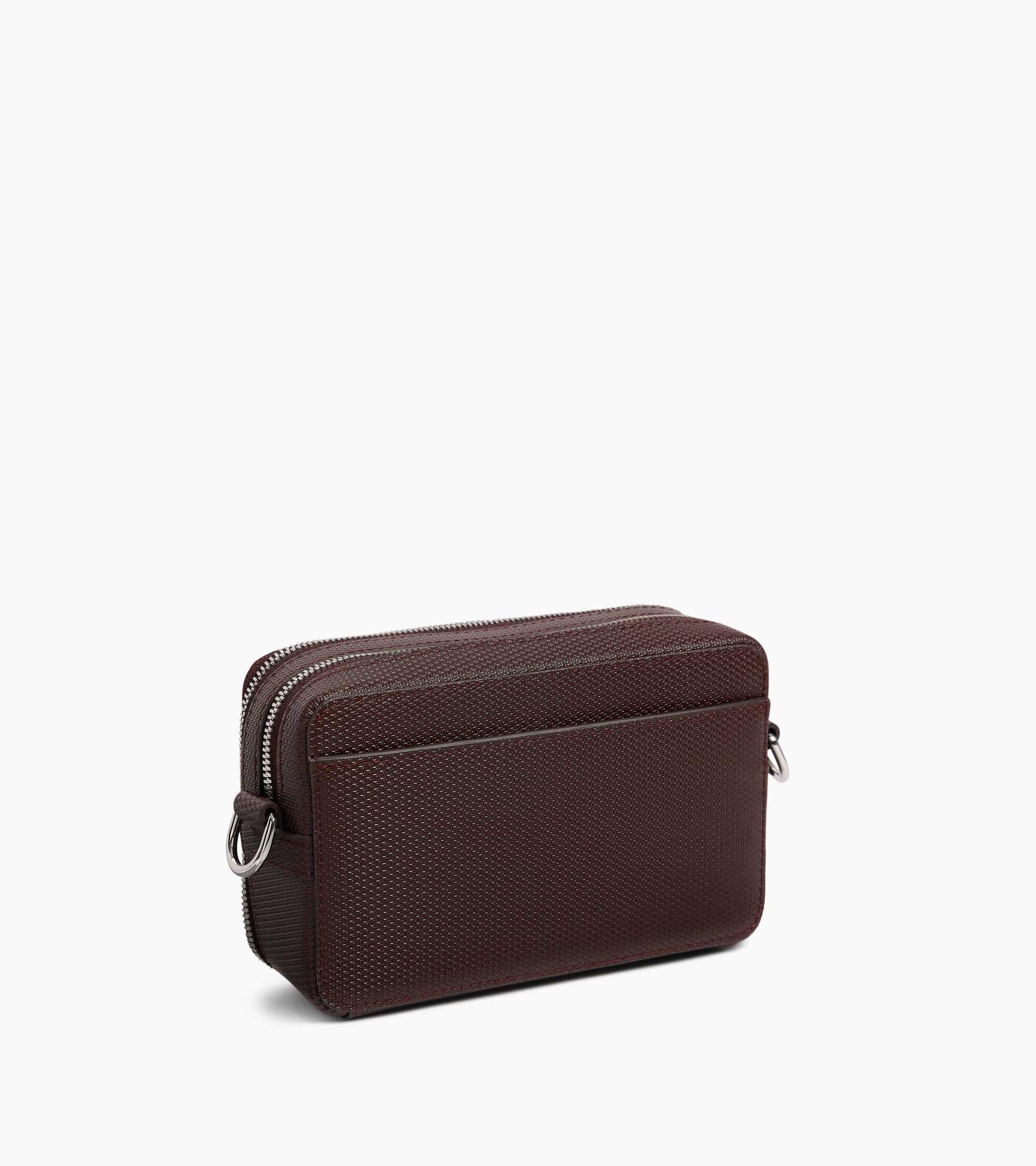 Emile small 2-compartment shoulder bag in signature T leather