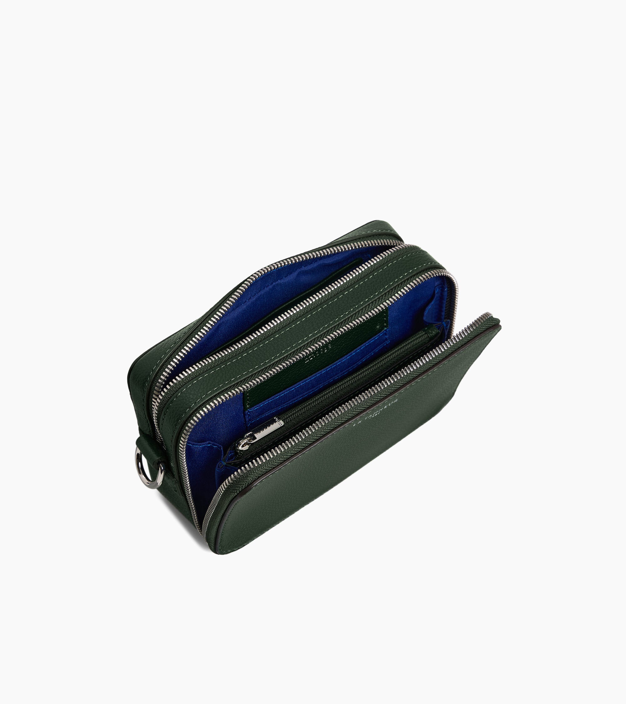 Emile small 2-compartment satchel in grained leather