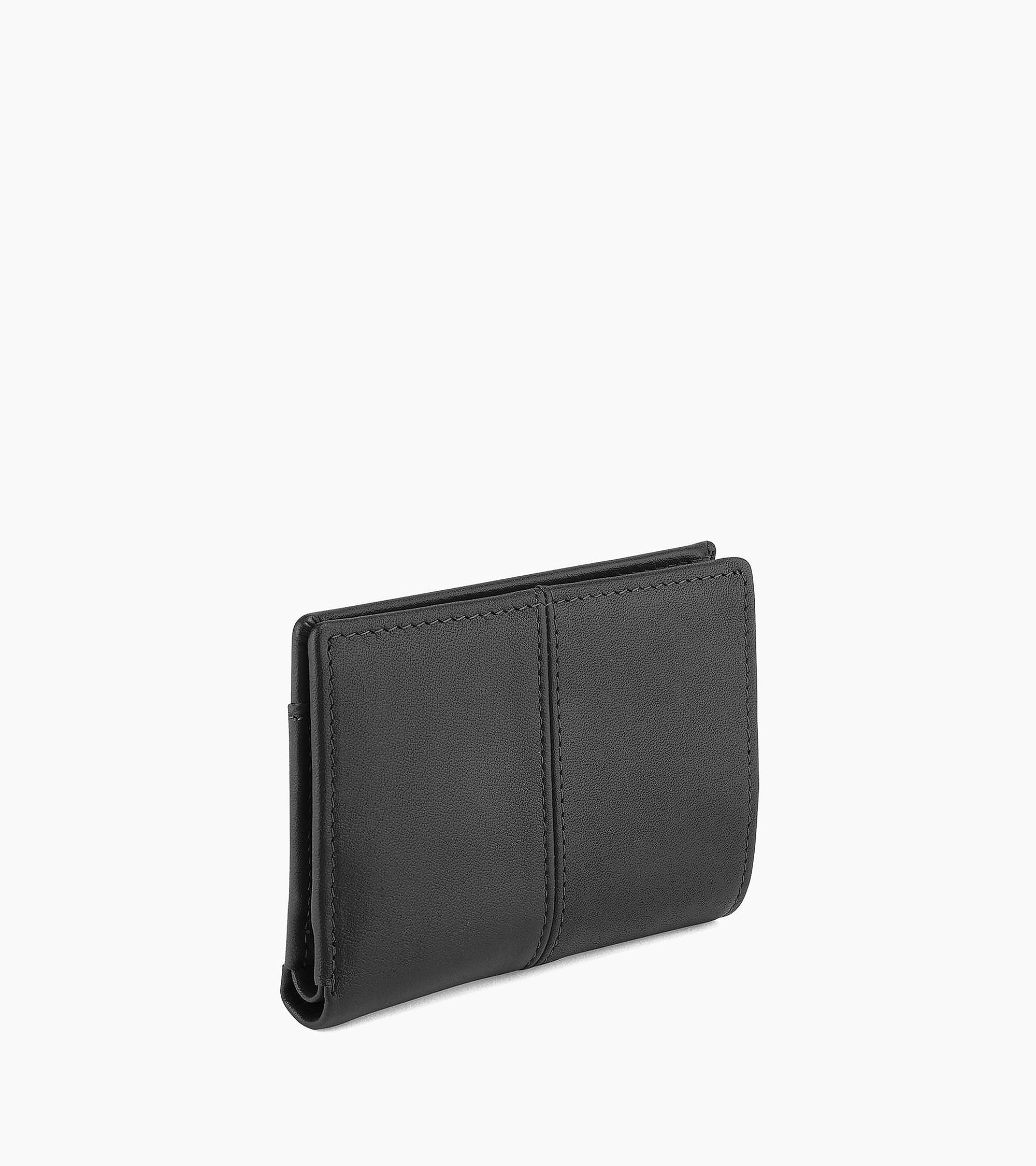 Porte cartes Charlotte en cuir lisse