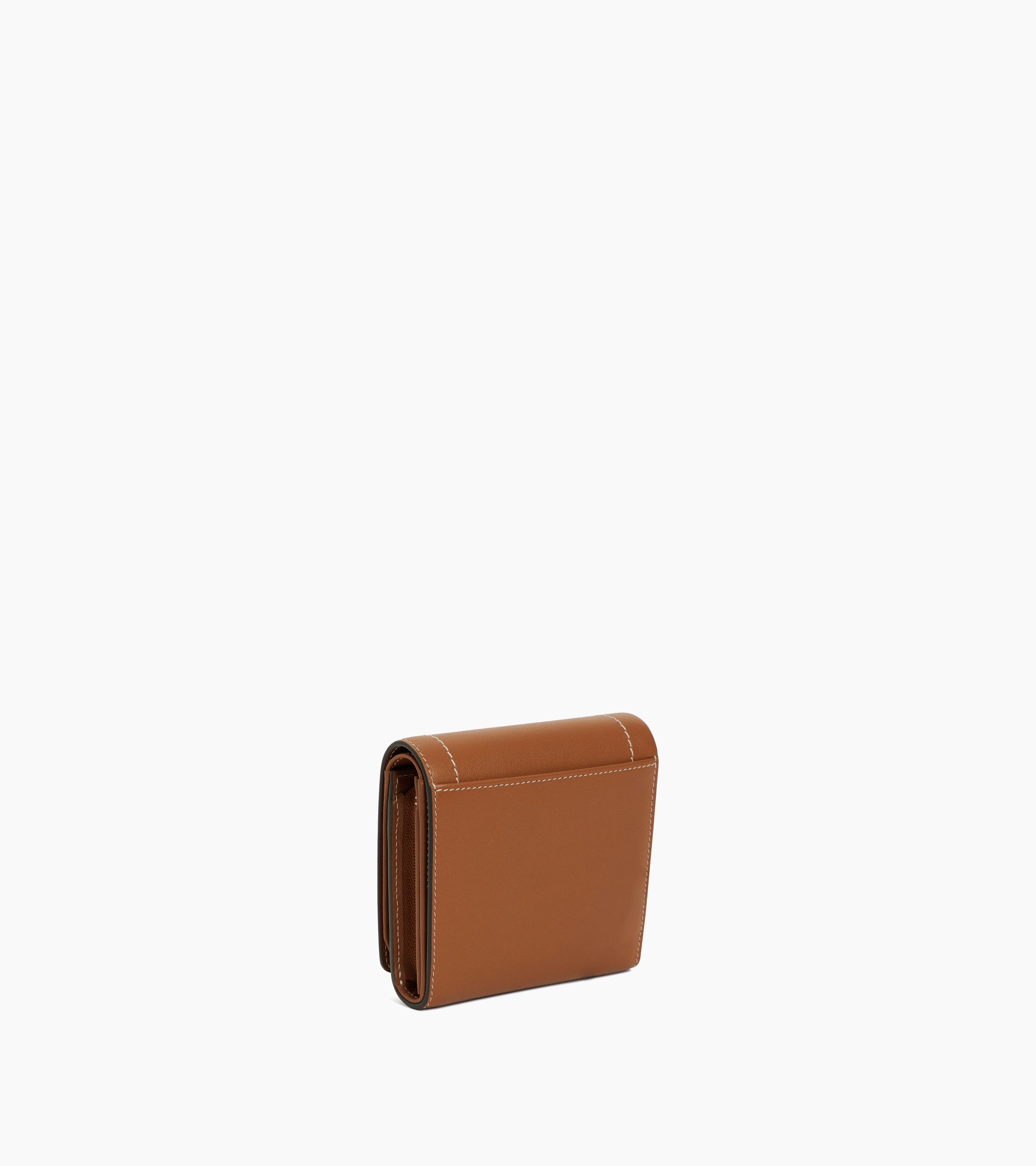 Louison small wallet with flap in smooth leather