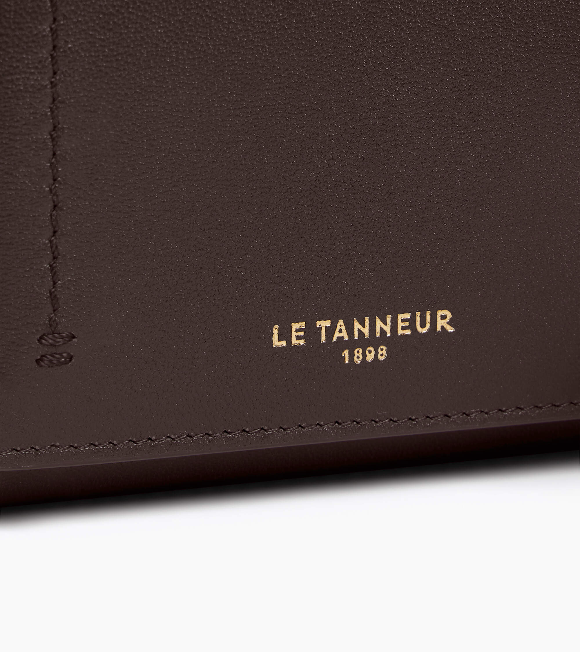Louison small wallet with flap in smooth leather