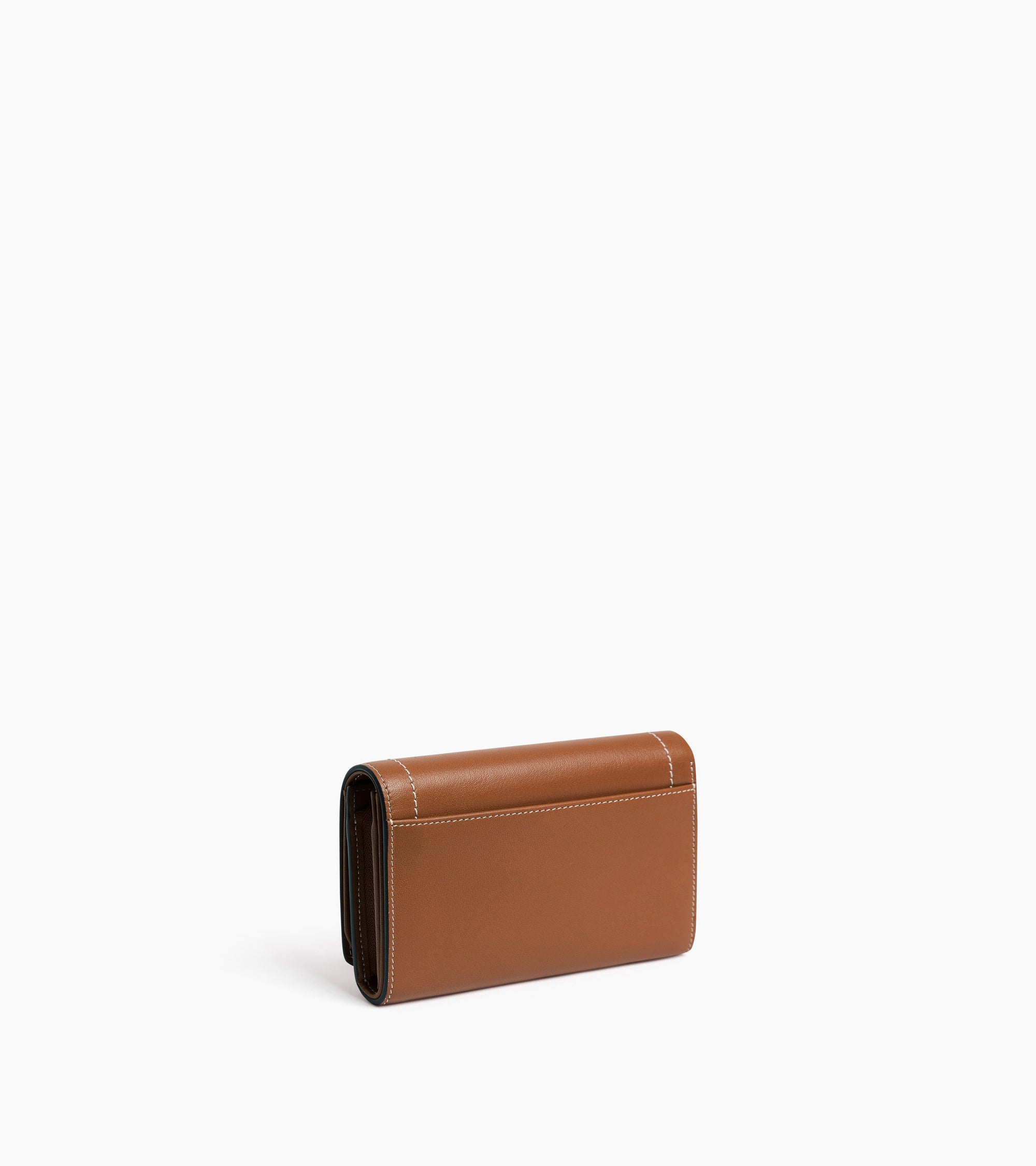 Louison medium wallet with flap in smooth leather