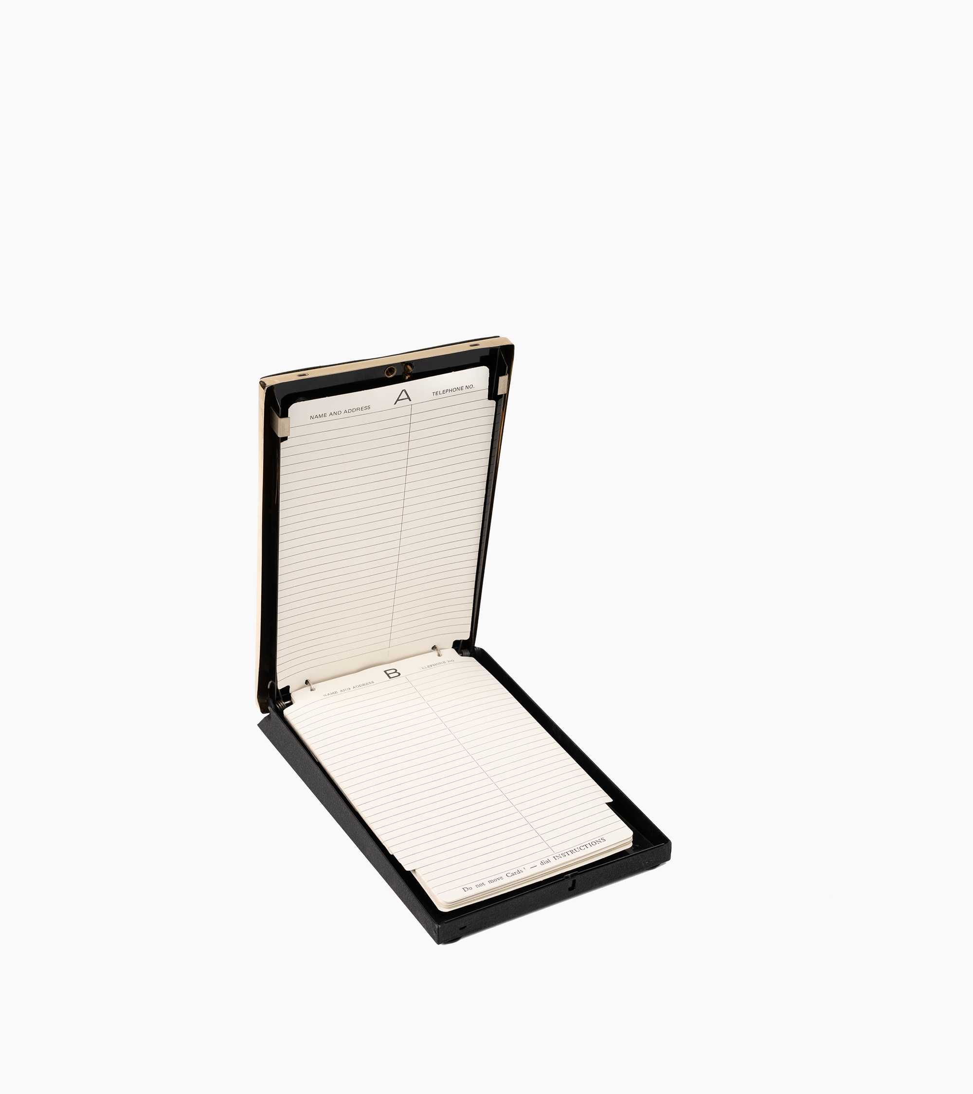 Leather telephone book