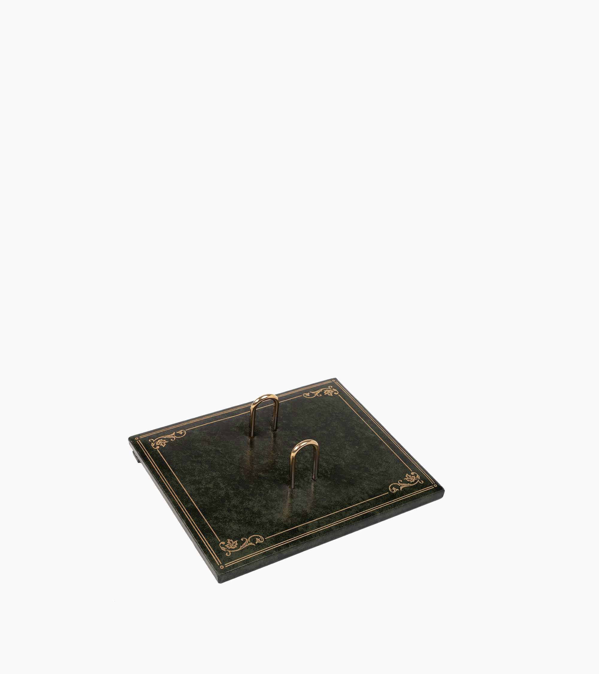 Leather calendar display