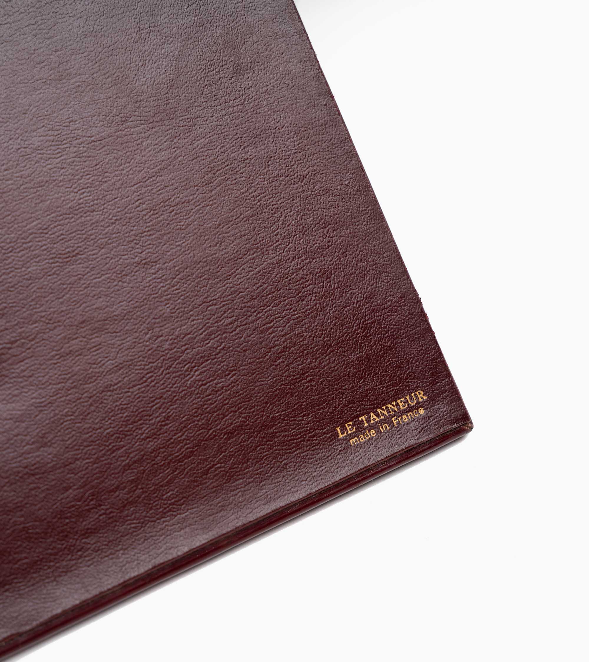 Leather calendar holder