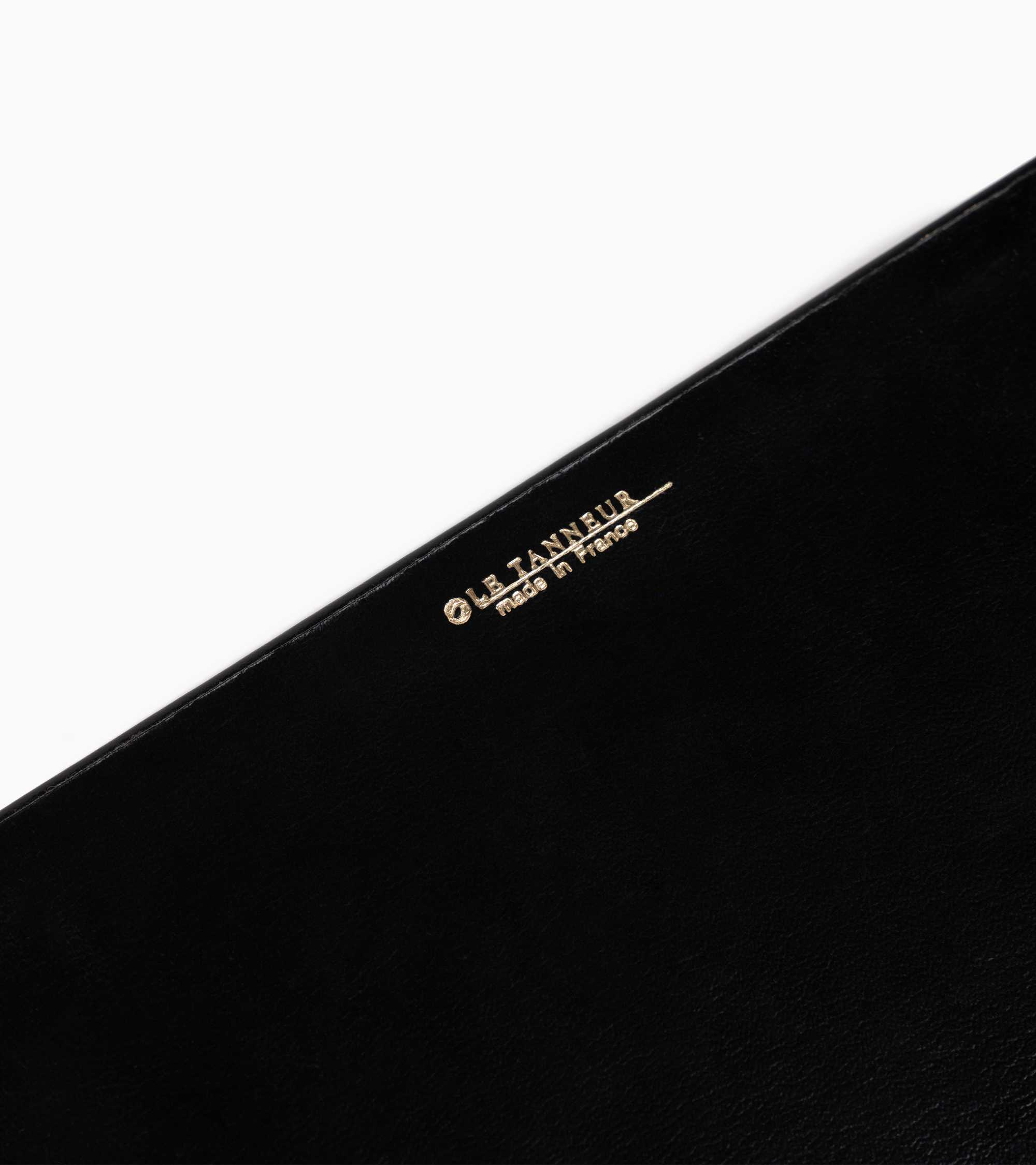 Small leather bridge case