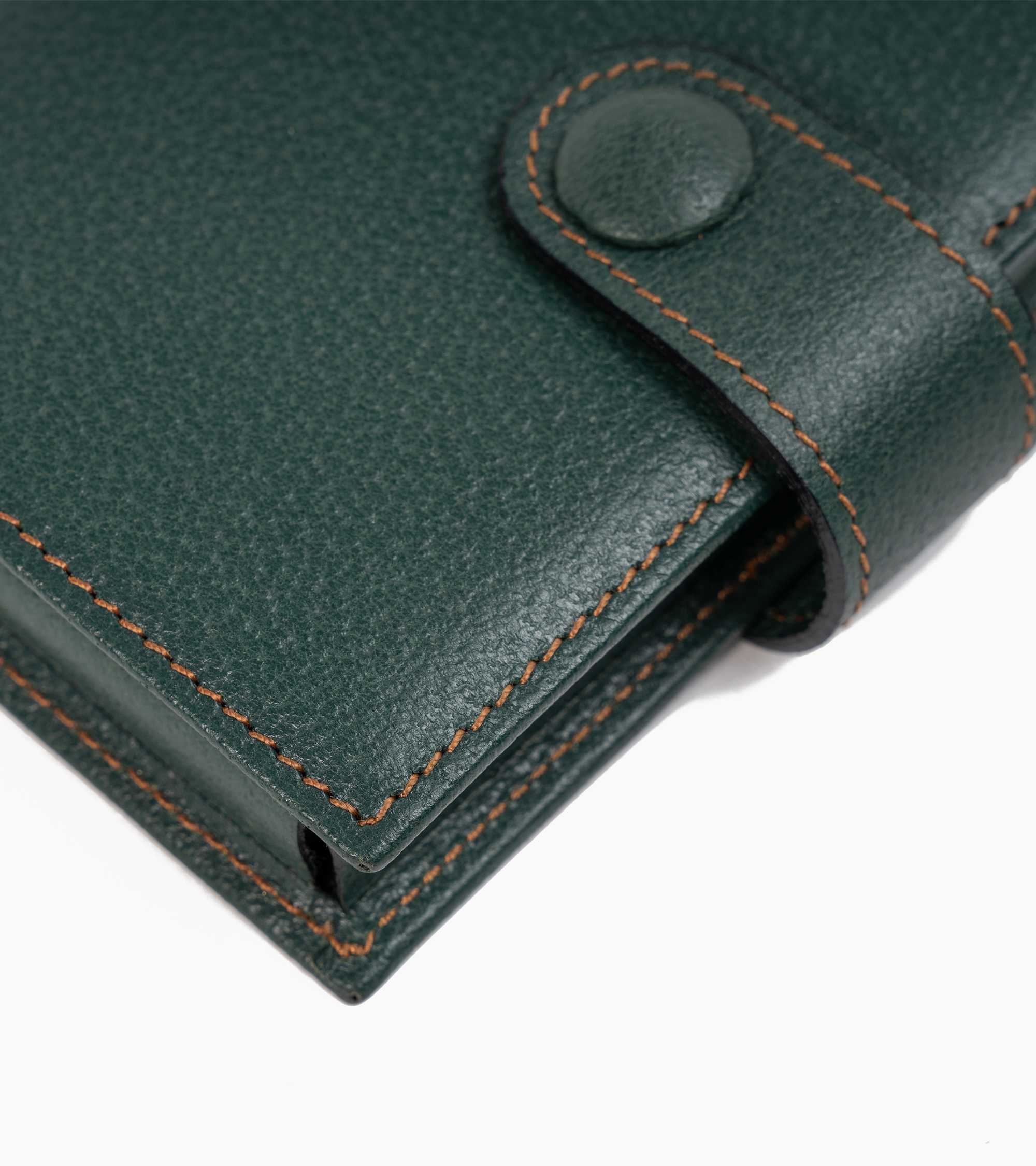 Small leather bridge card case