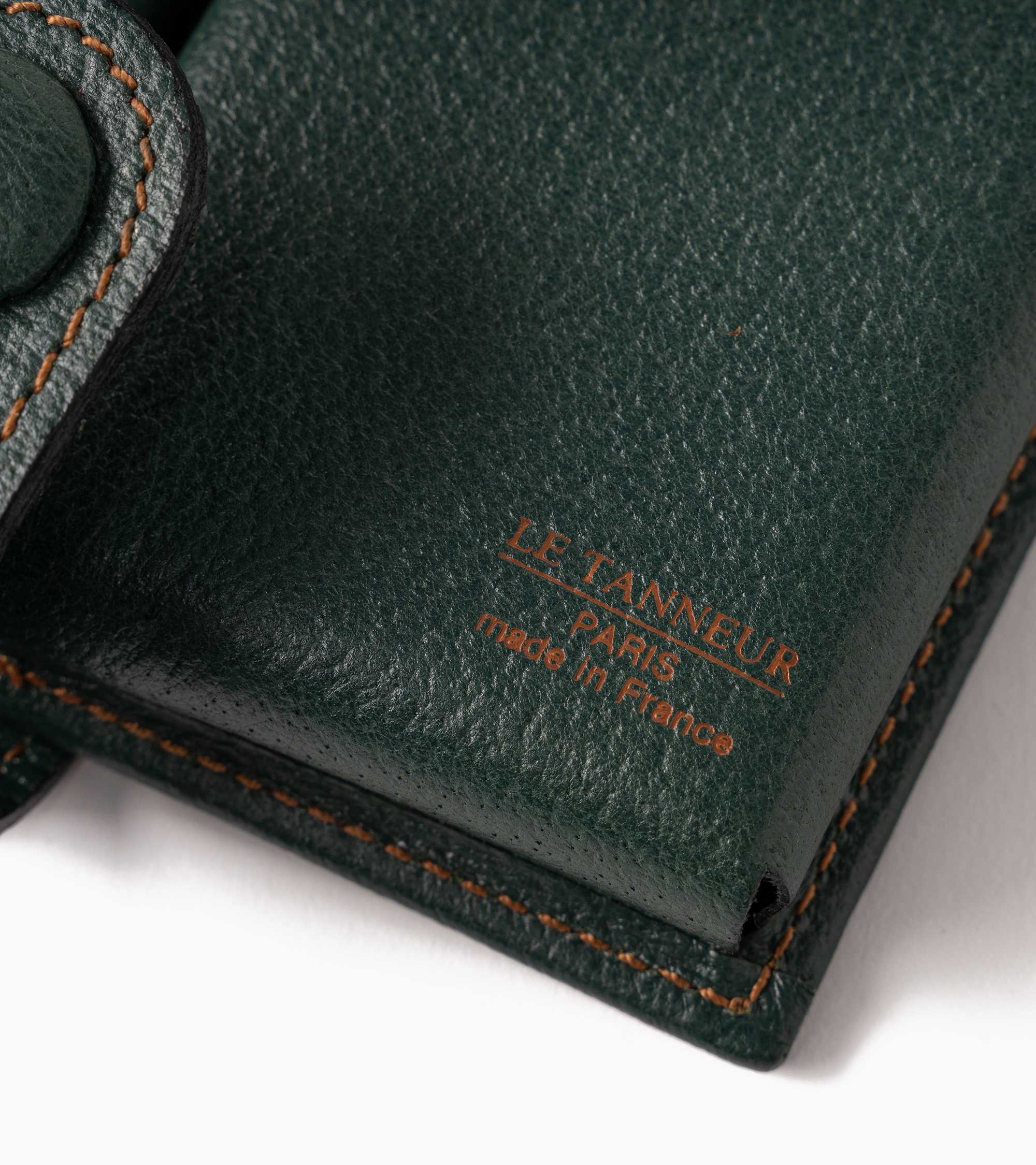 Small leather bridge card case